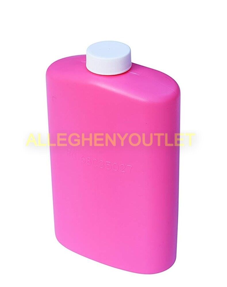 US MILITARY PLASTIC 1 PINT PILOT FLASK / CANTEEN, PINK NEW