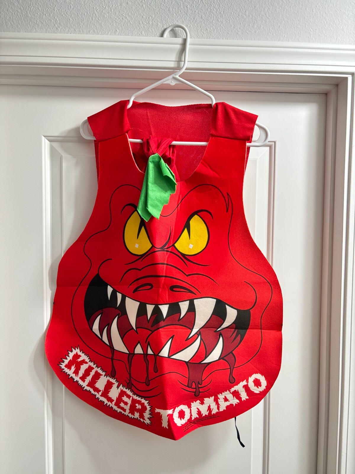 VTG Attack Of The Killer Tomatoes Costume Kids 1991 Collegeville Costumes RARE