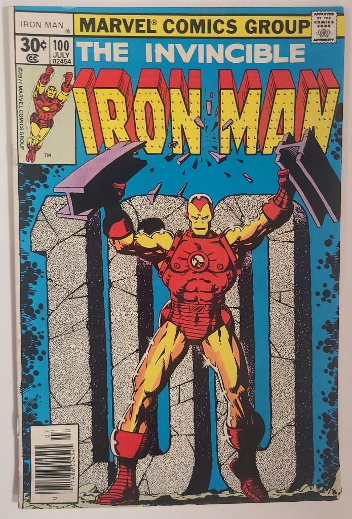 The Invincible Iron Man #100 Comic Book VF