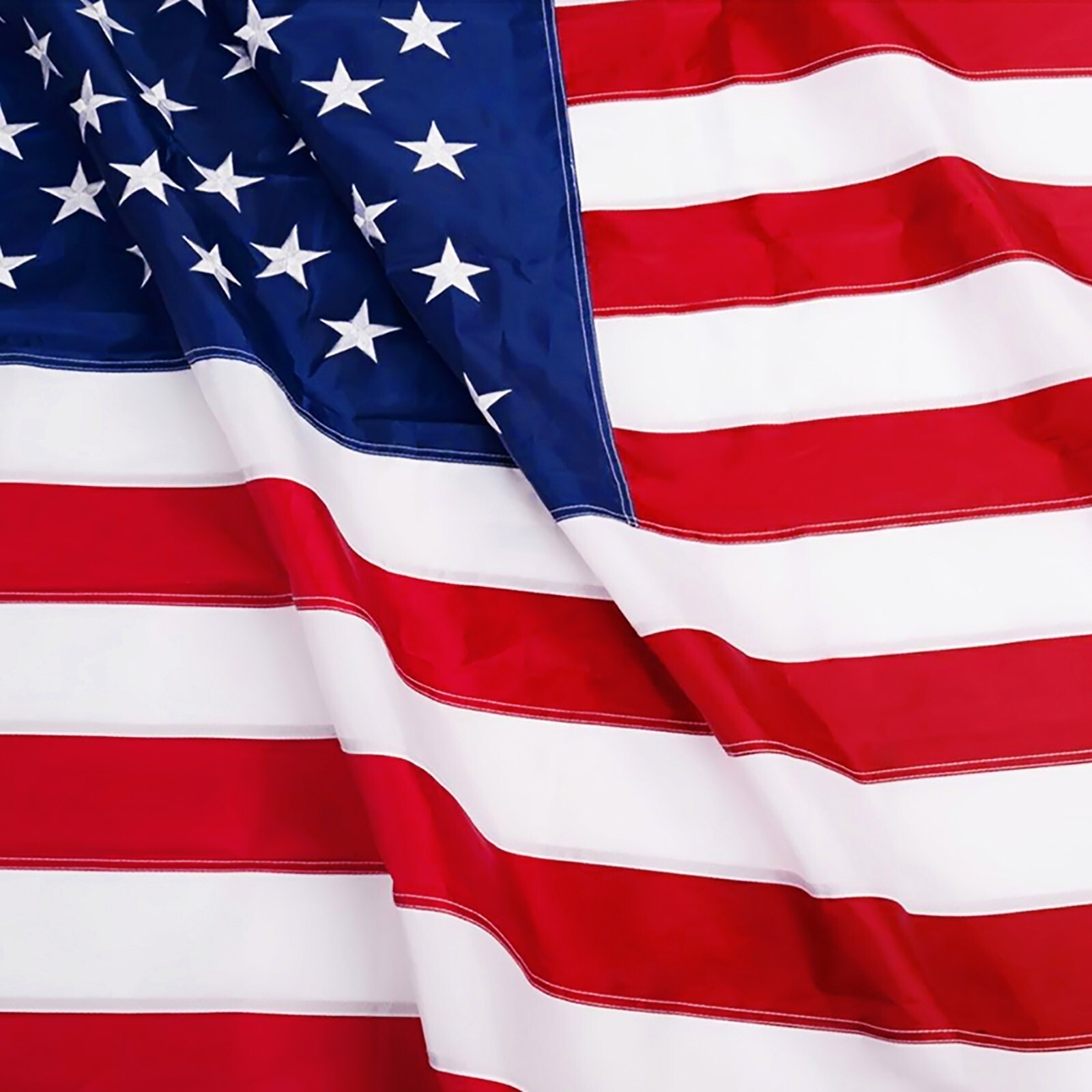 Anley Everstrong Series 4x6 Ft American Flag Embroidered USA Flag Sewn Stripes Anley Everstrong Series 4x6 Ft American Flag Embroidered USA Flag Sewn Stripes