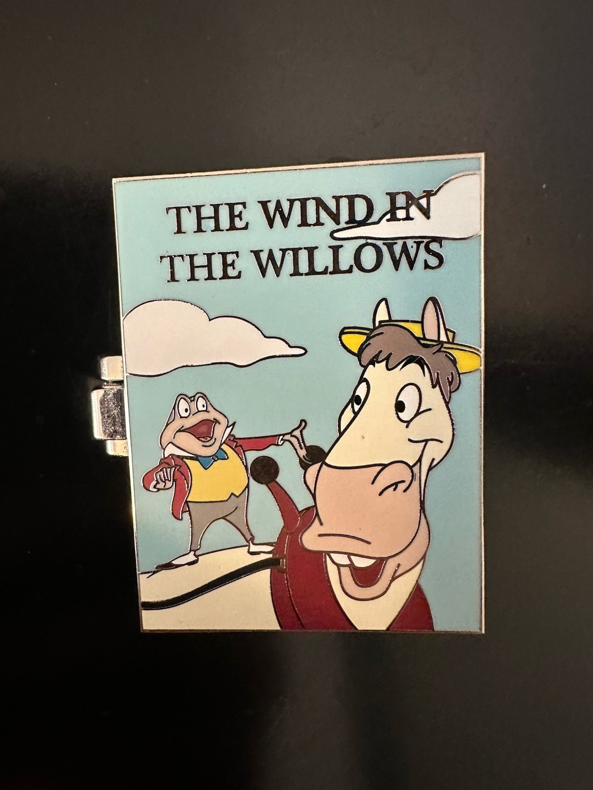 Disney Parks Pop-Up Books The Wind in the Willows Mr. Toad Hinged LE 2019 Pin