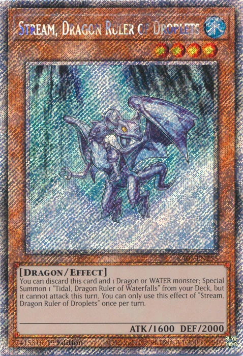 Yugioh Quarter Century Bonanza RA03 Platinum Secret Rare 1st MINT