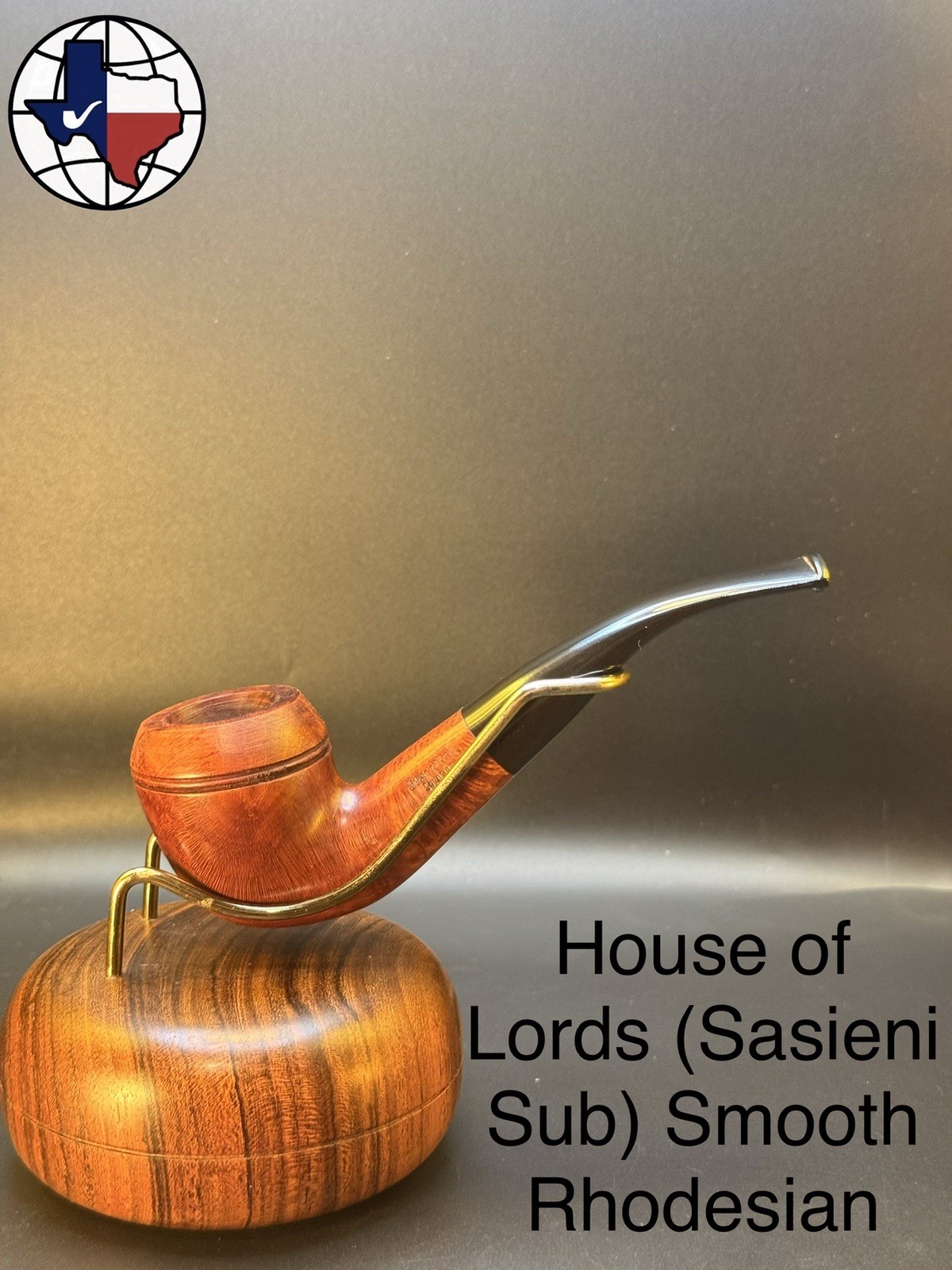 Vintage House Of Lords (Sasieni Sub) Smooth Rhodesian Tobacco Pipe