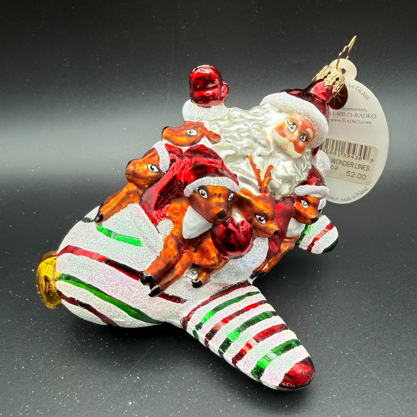 2007 Christopher Radko Winter Wonderlines 5.5