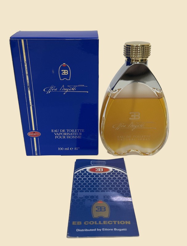 Ettore Bugatti by Diana de Silva 100mL EDT Spray Vintage 1993 With Box