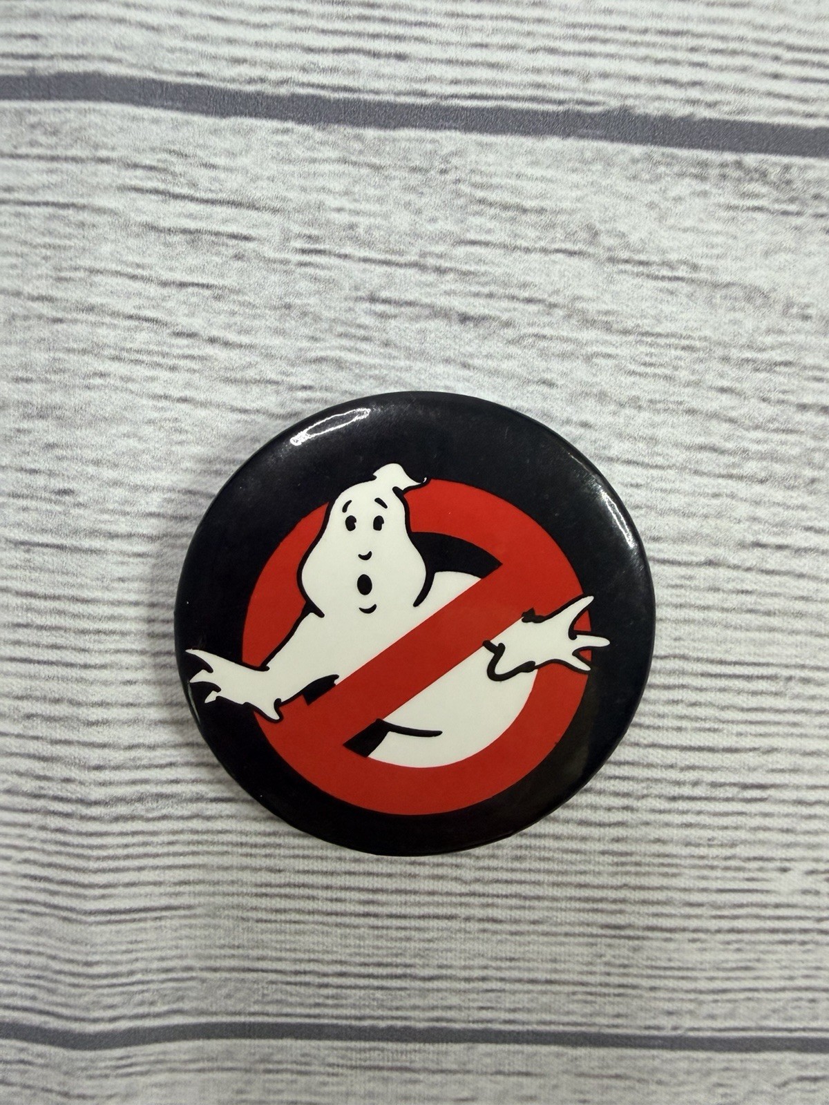 Original 1984 Ghostbuster Pin Button Movie Promo 
