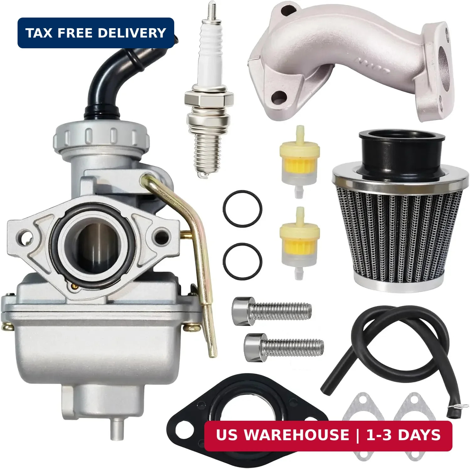 PZ20 Carburetor Kit for Kazuma Baja 50cc 70cc 90cc 110cc 125cc TaoTao 110B NST S PZ20 Carburetor Kit for Kazuma Baja 50cc 70cc 90cc 110cc 125cc TaoTao 110B NST S
