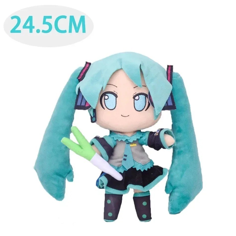 Hatsune Miku Plush Doll 20cm Anime Stuffed Toy Soft Pillow Gift