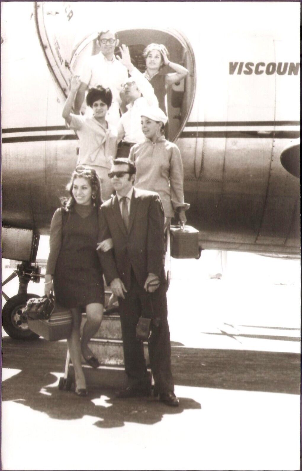 El Salvador Avianca Airlines Vintage Photograph