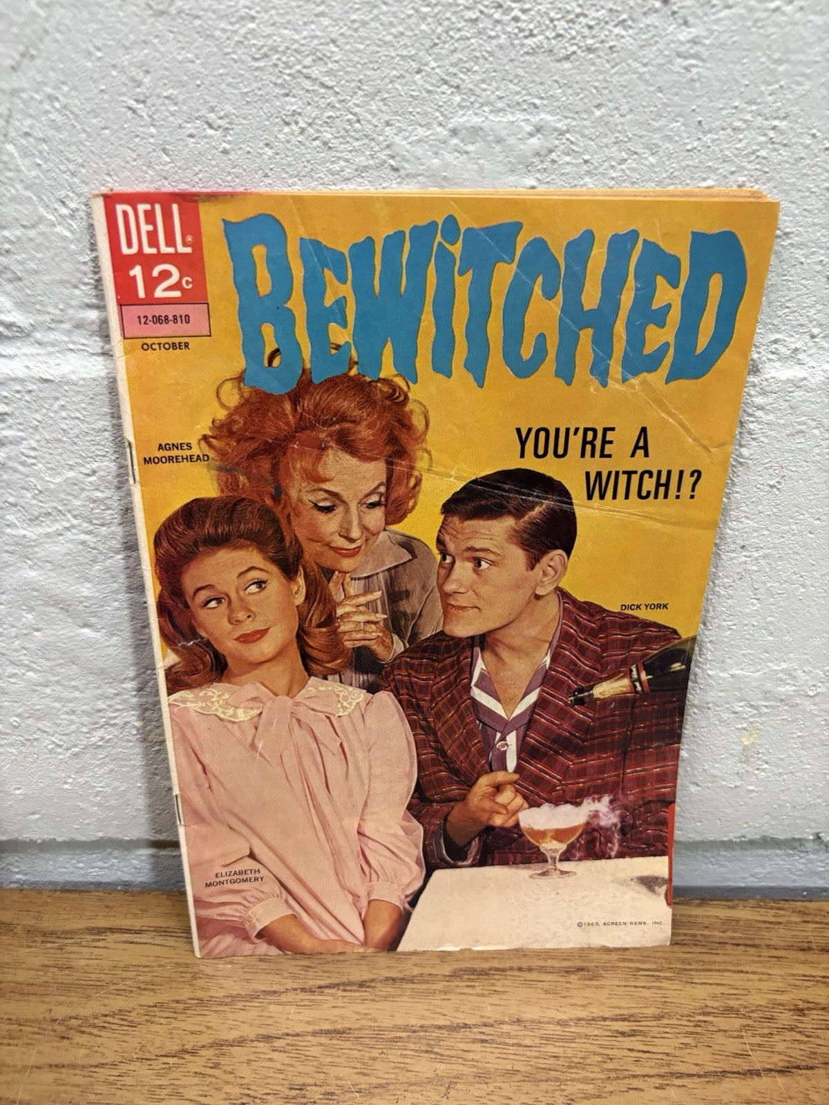 bewitched comic book No 1 Original 1965 Estate Find See Pictures For Condition
