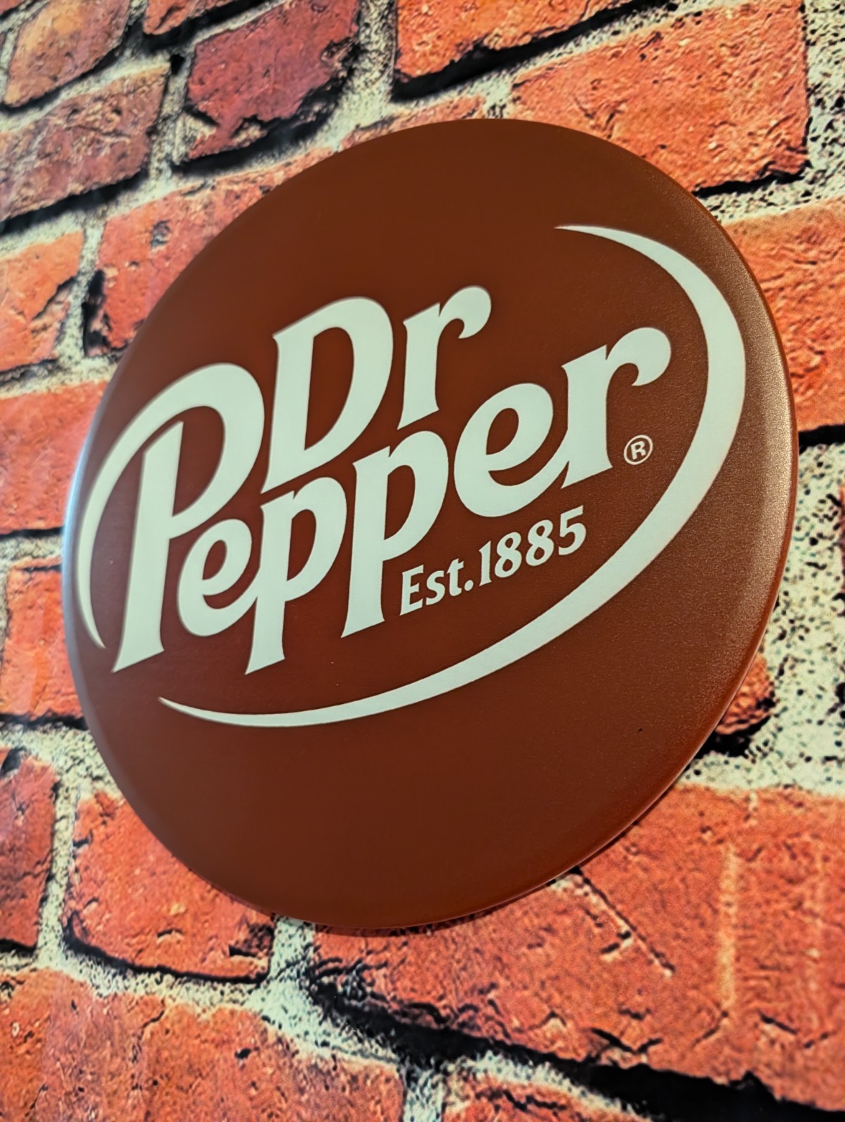 Dr Pepper Soda Metal Sign | 12\