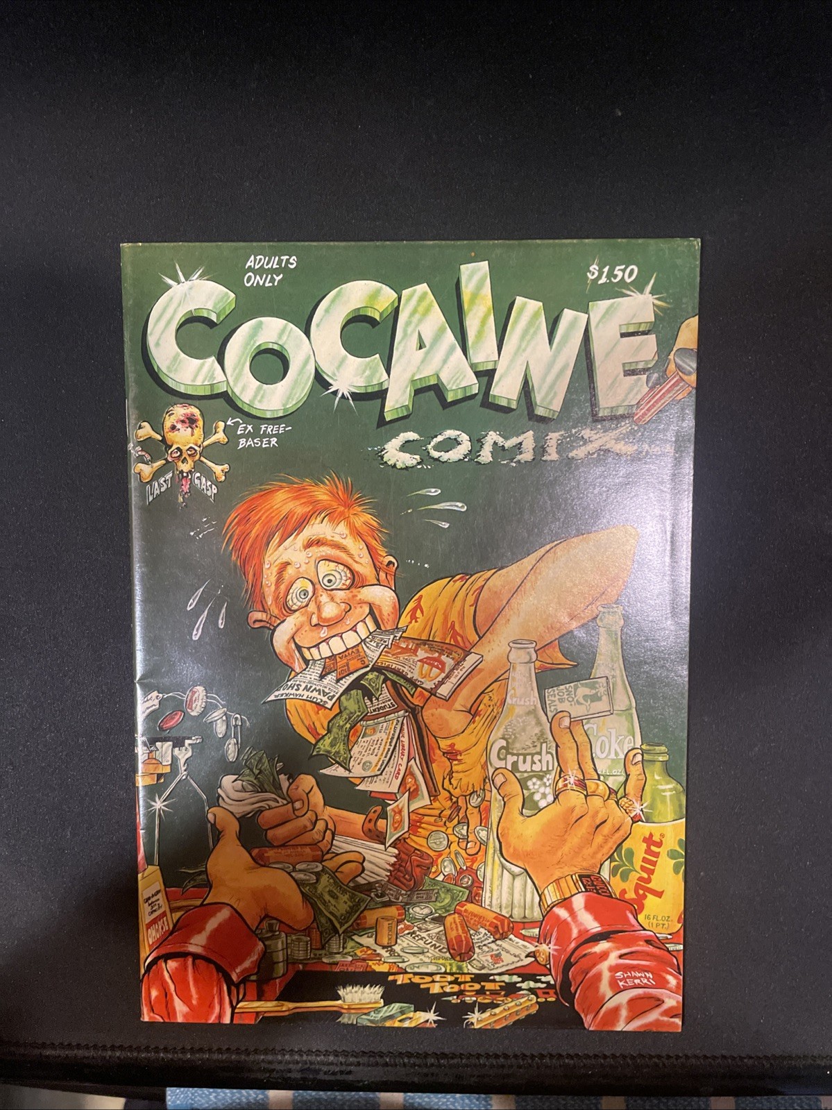 COCAINE COMIX #4 (1982), First Printing RARE UNDERGROUND VF