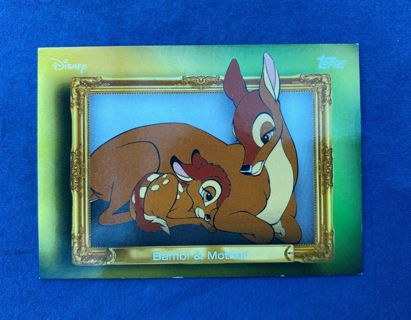 FF-16 Disney Topps Neon 2026 Bambi & Mother Family First Card