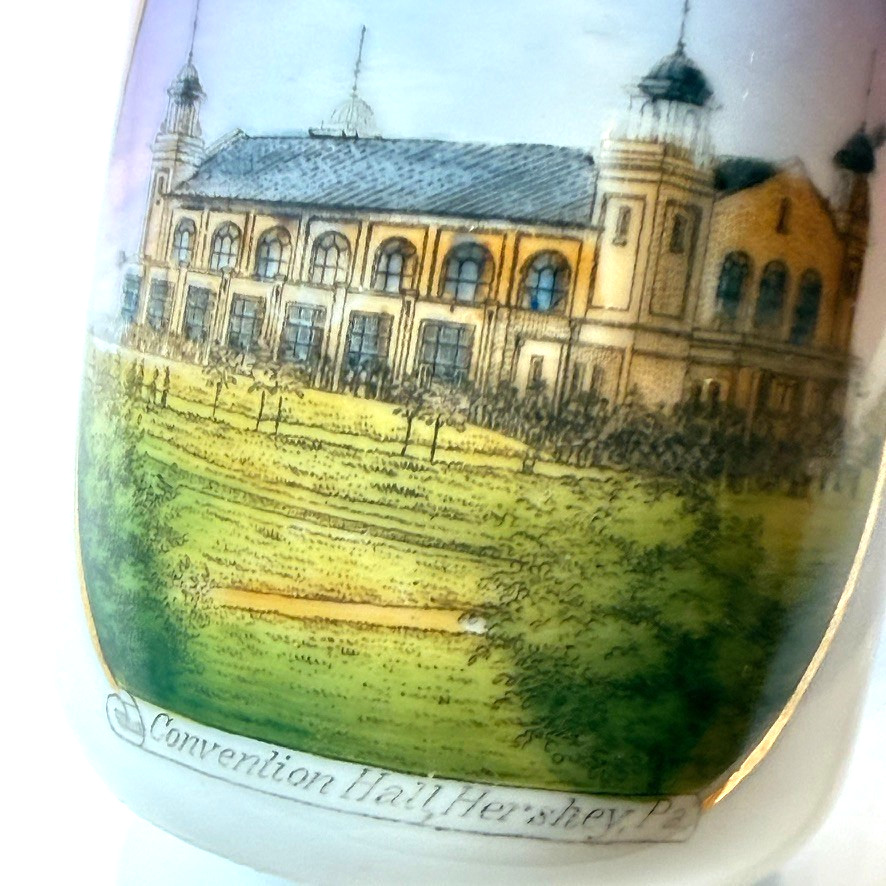 HERSHEY PA Pennsylvania ANTIQUE Souvenir China TRINKET MUG CUP