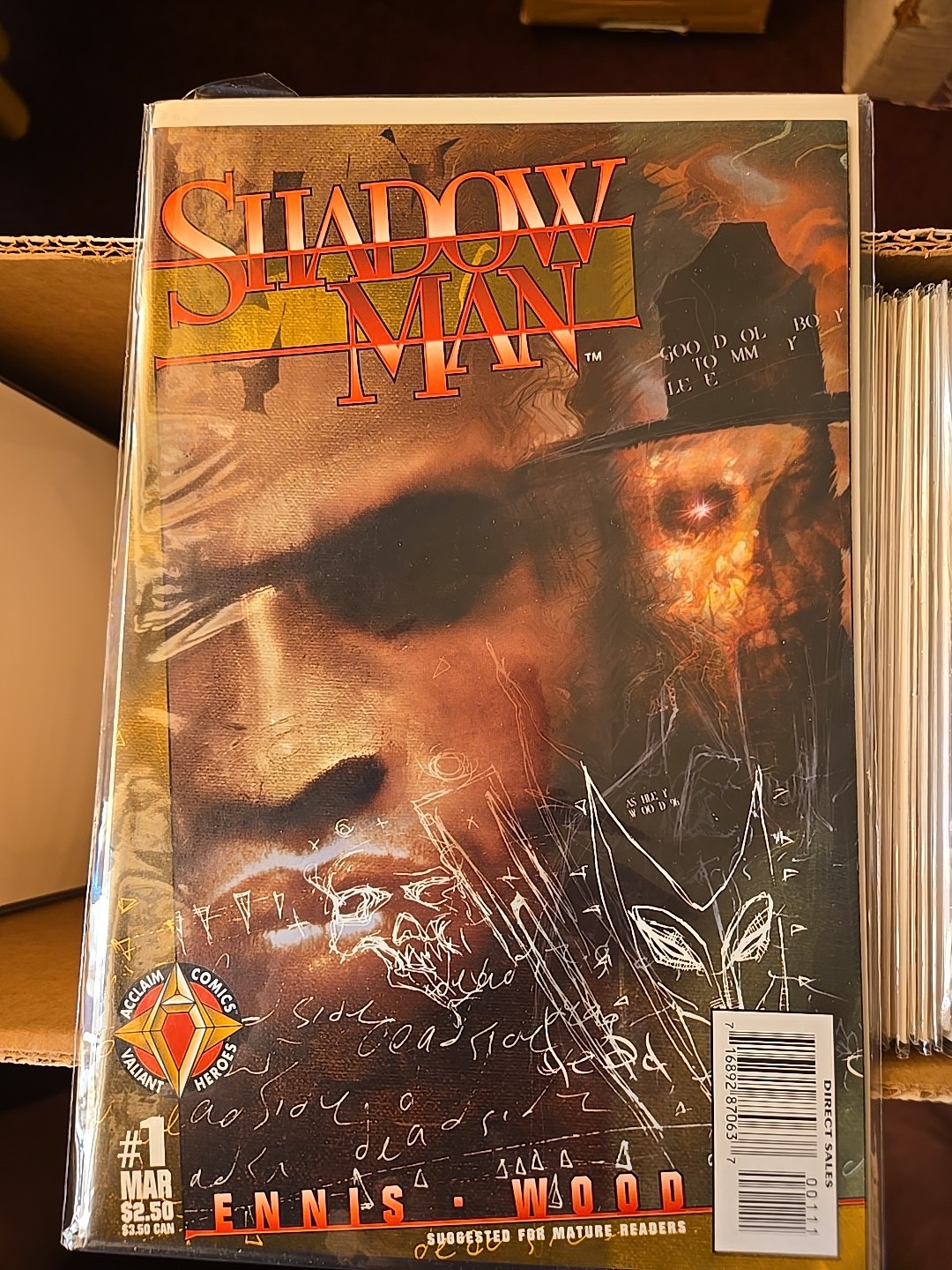 Shadowman No. 1, 2, 4, 6-20 (Vol 2) (Mar, 1997-Jun, 1998) NM/M co. Acclaim Co.