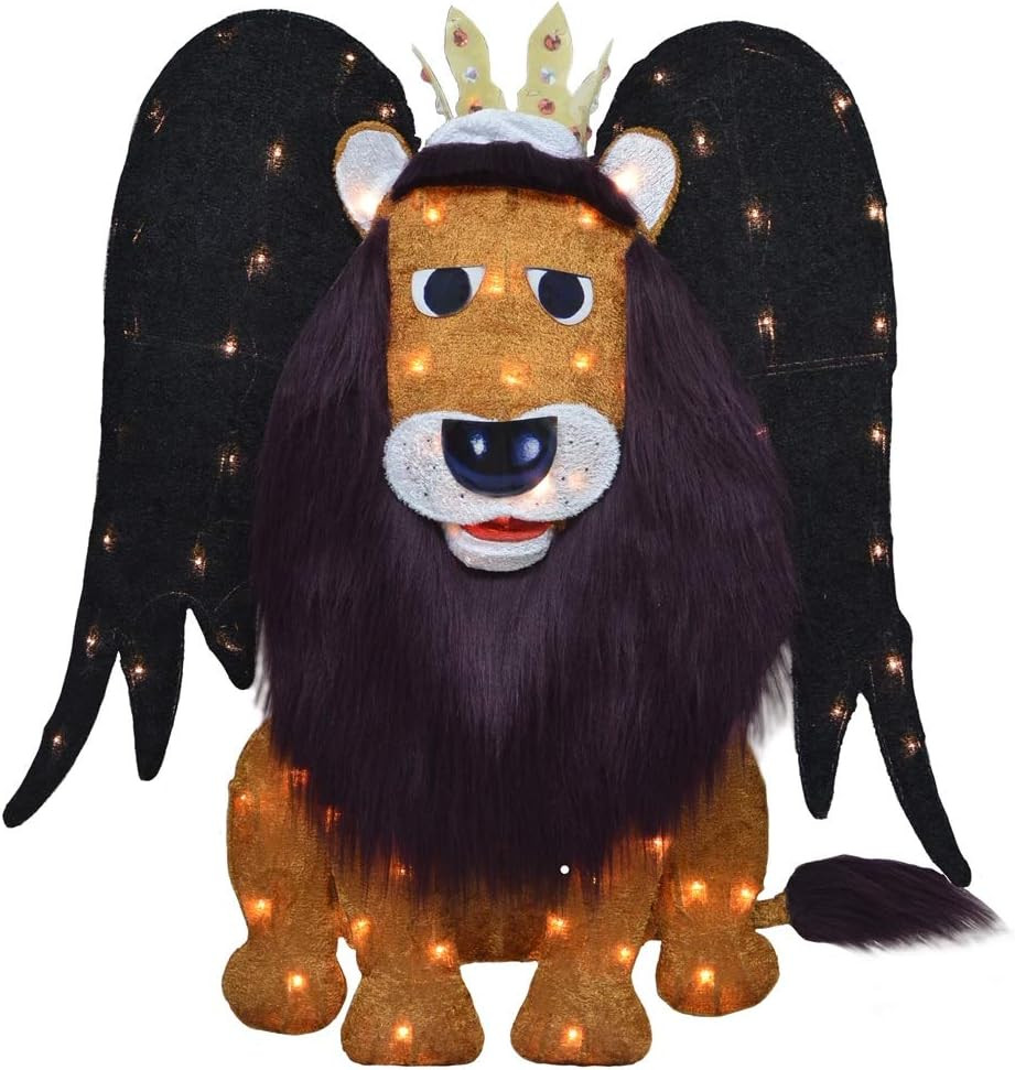 Rudolph LED 32in Iluminado King Moonracer de Island of Misfits Decor Navidad Rudolph LED 32in Iluminado King Moonracer de Island of Misfits Decor Navidad