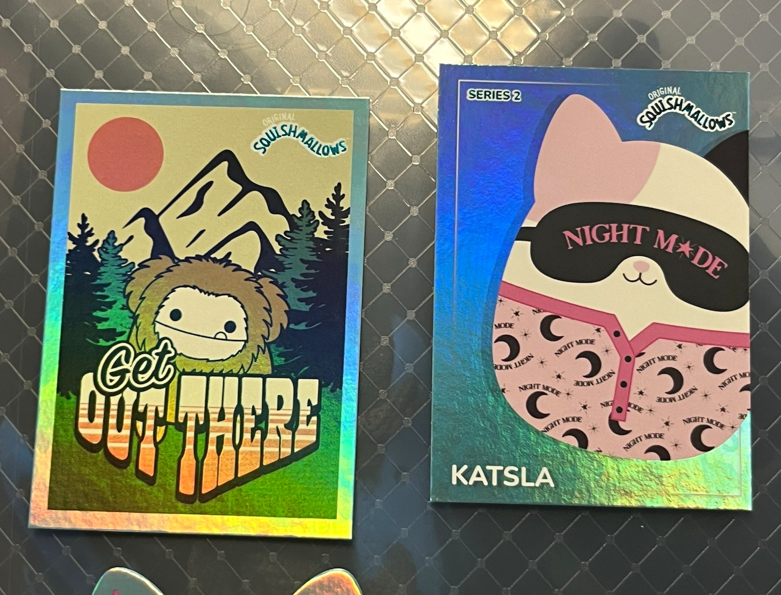 Panini Squishmallows Series 2 Trading Card Lot 2 Got Squatch? Night M*de
