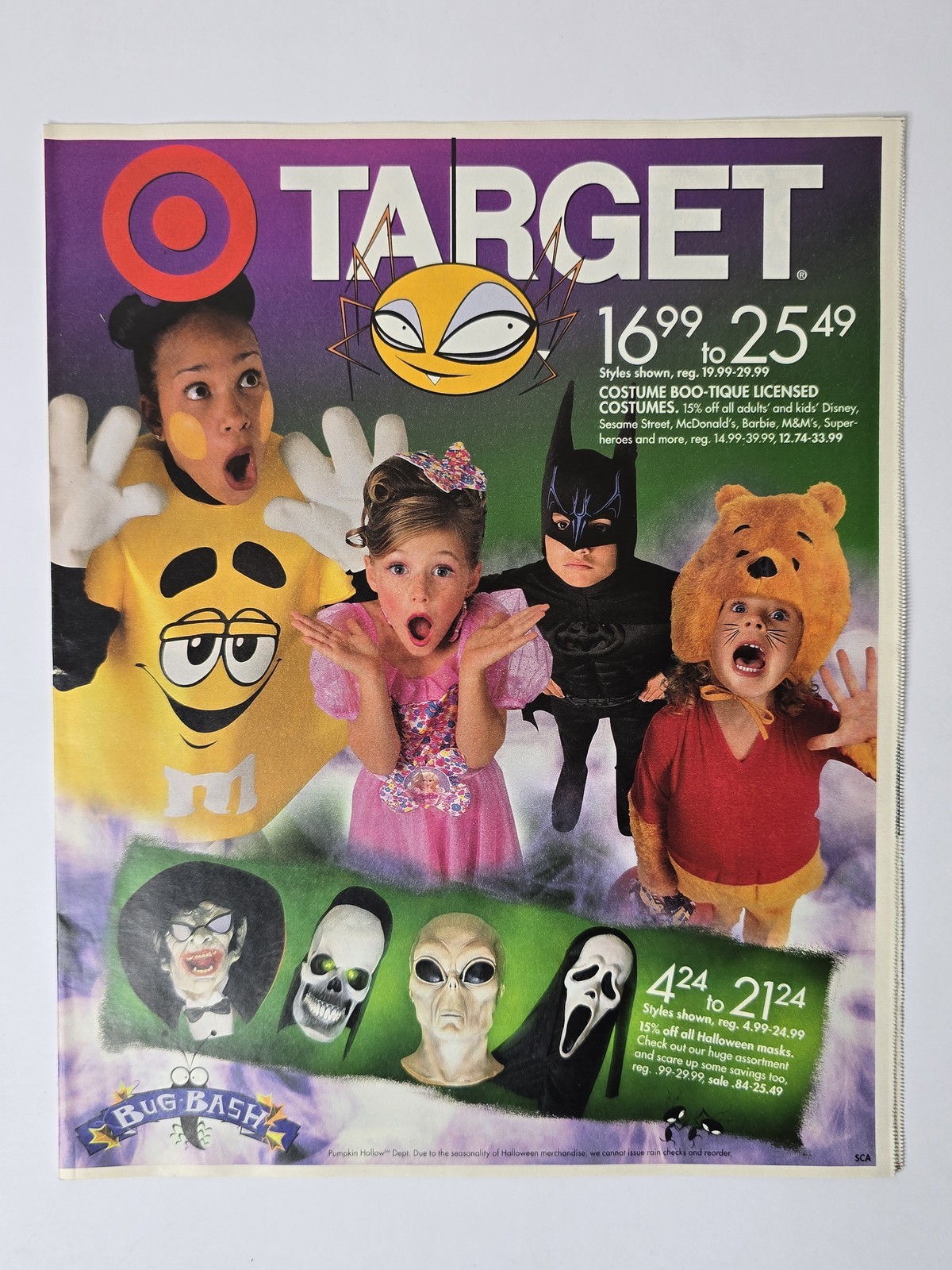 2000 Target Halloween Circular Sony PlayStation 2 Pokemon Costumes Ephemera