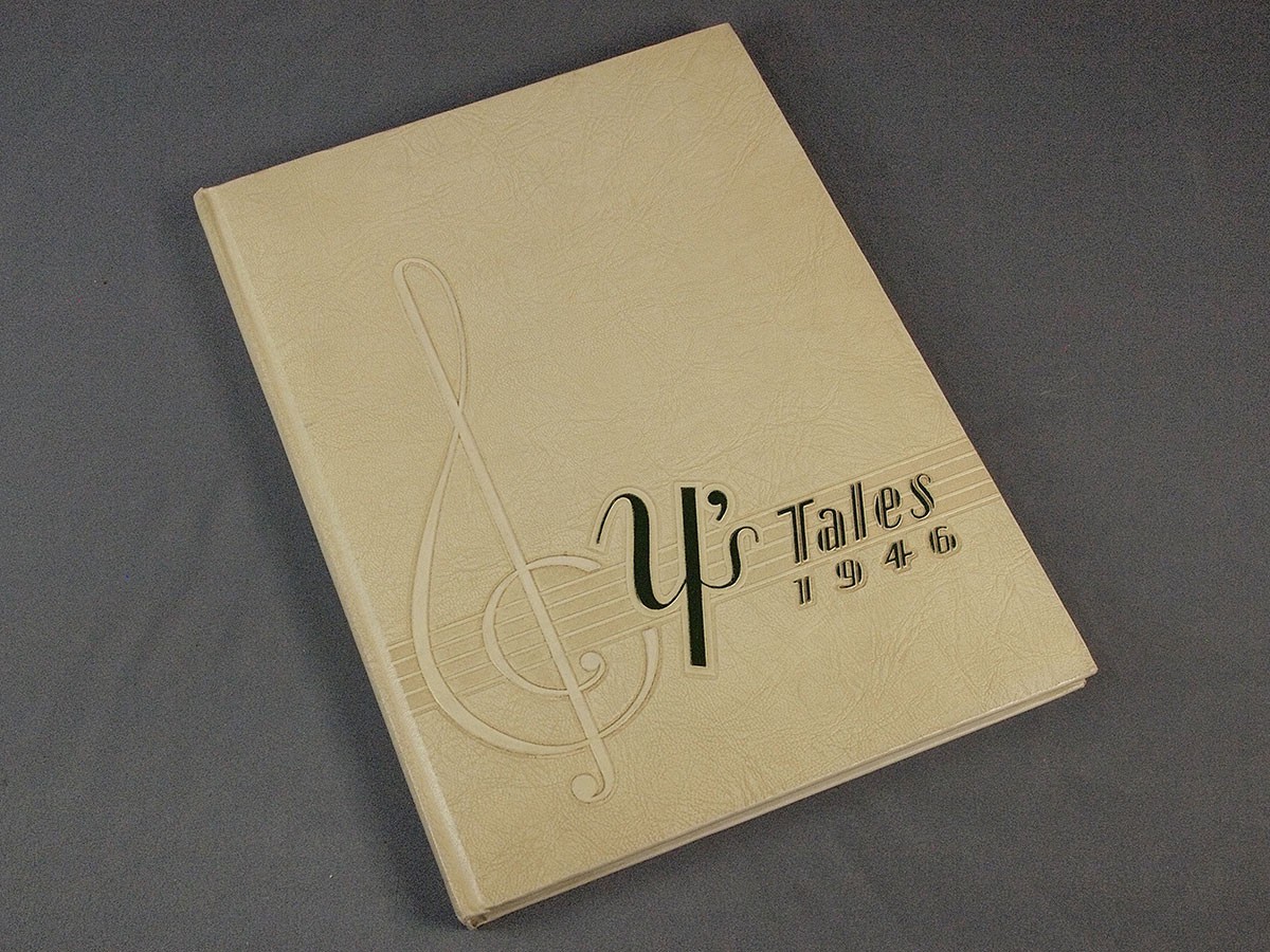 1946 Y\'s Tales Yearbook York High School Elmhurst Illinois IL +Extra
