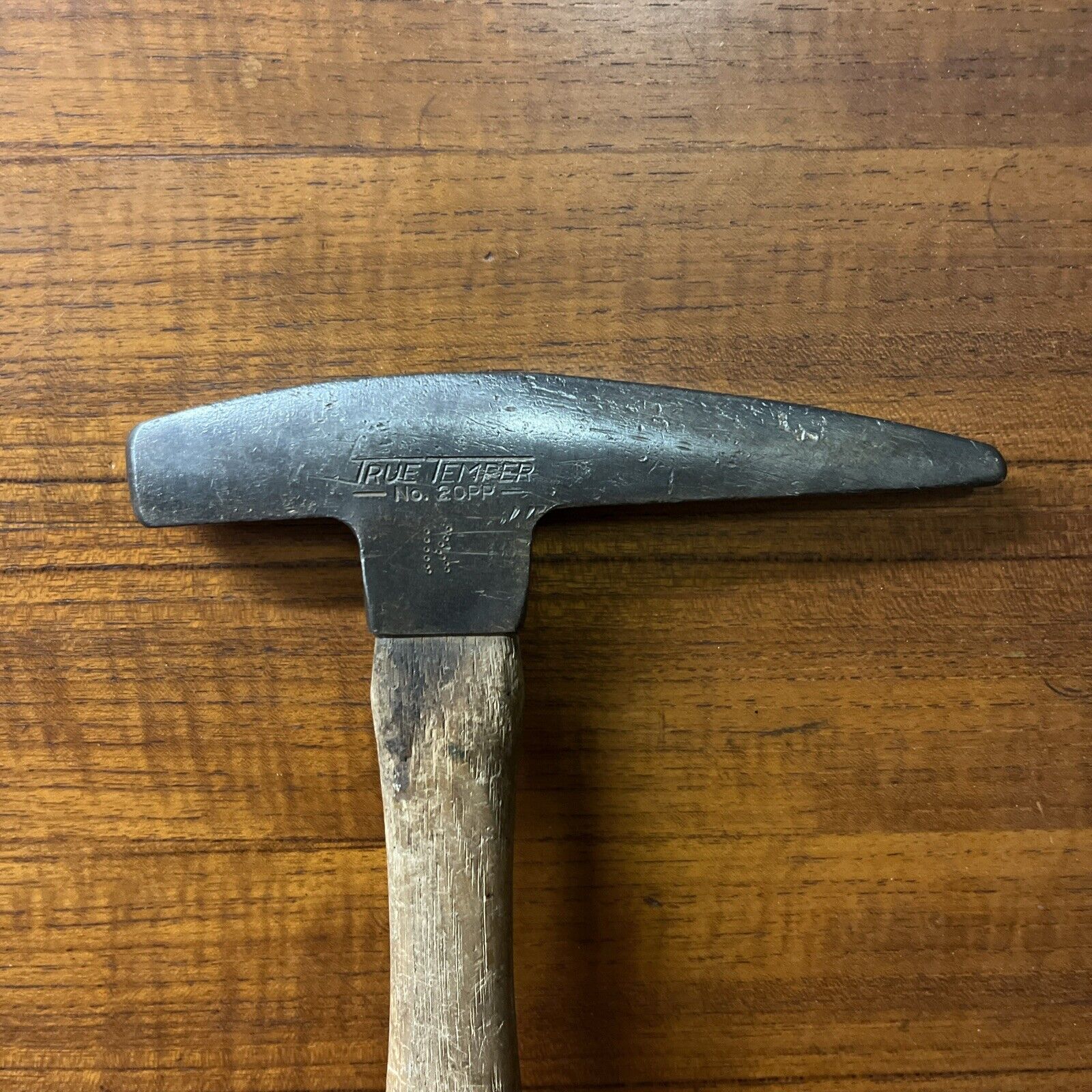 Vintage True Temper No. 20PP Rock Brick Masons Geologist Pick Hammer Wood Handle