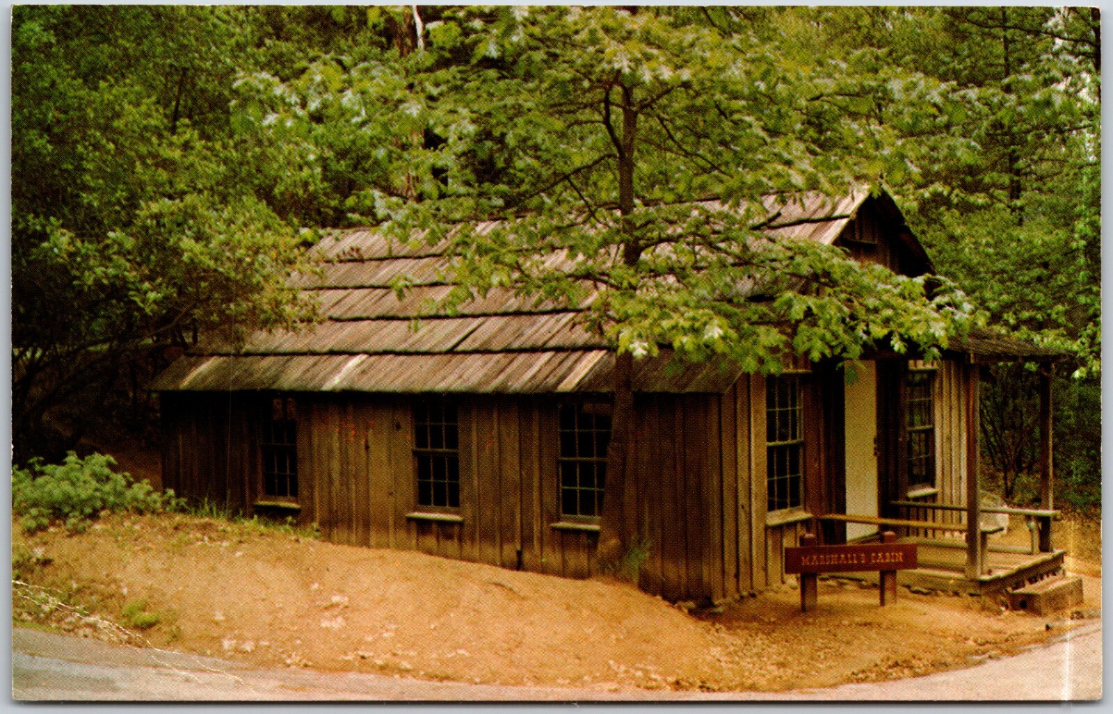 Marshall\'s Cabin, Sutter\'s Mill, Coloma, California - Postcard