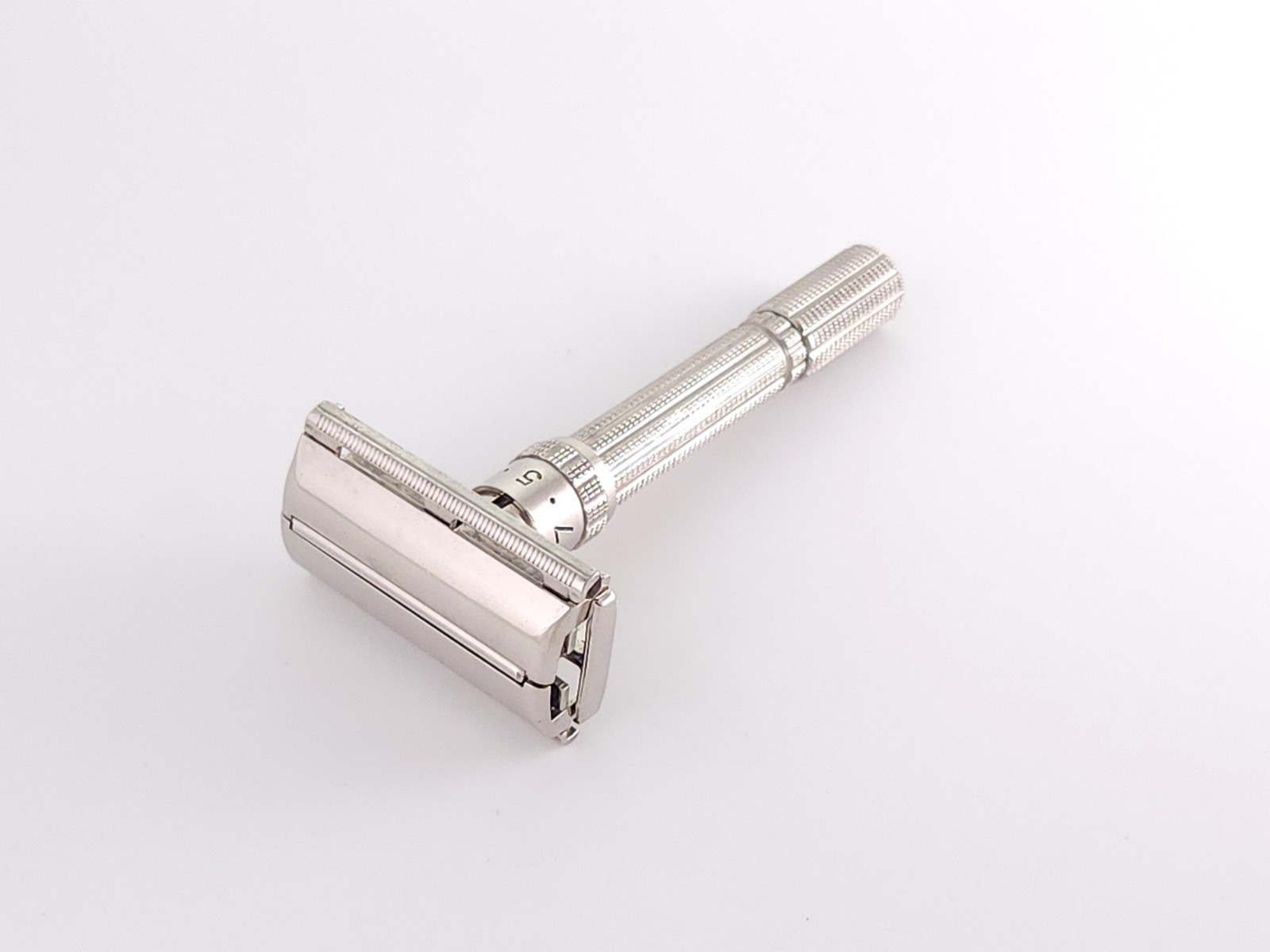 Gillette Slim Adjustable H2 1962 Cleaned Vintage Double Edge Safety Razor