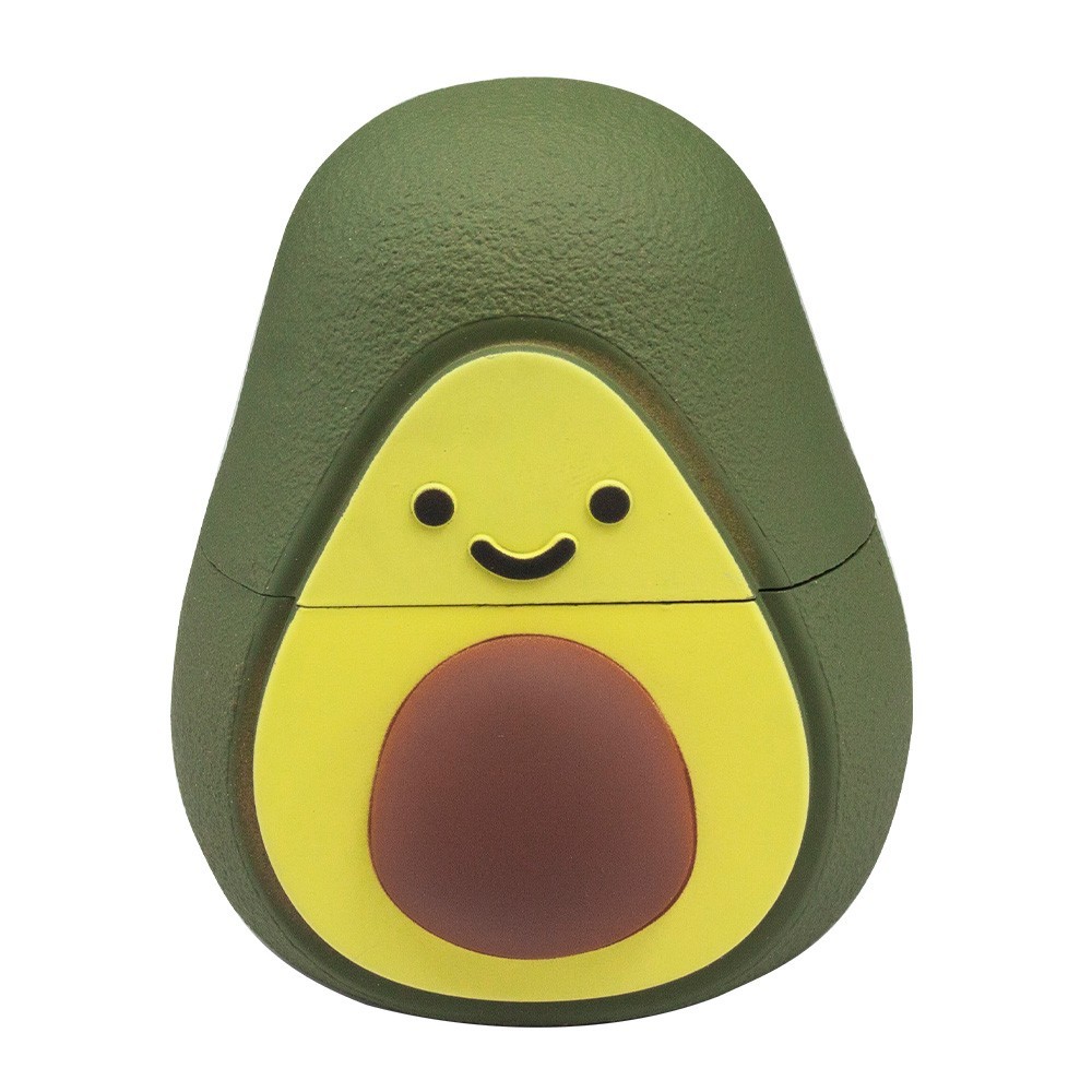 Avocado spice Grinder 4 Piece Metal Herb Grinder with Kief Catcher Cute Novelty