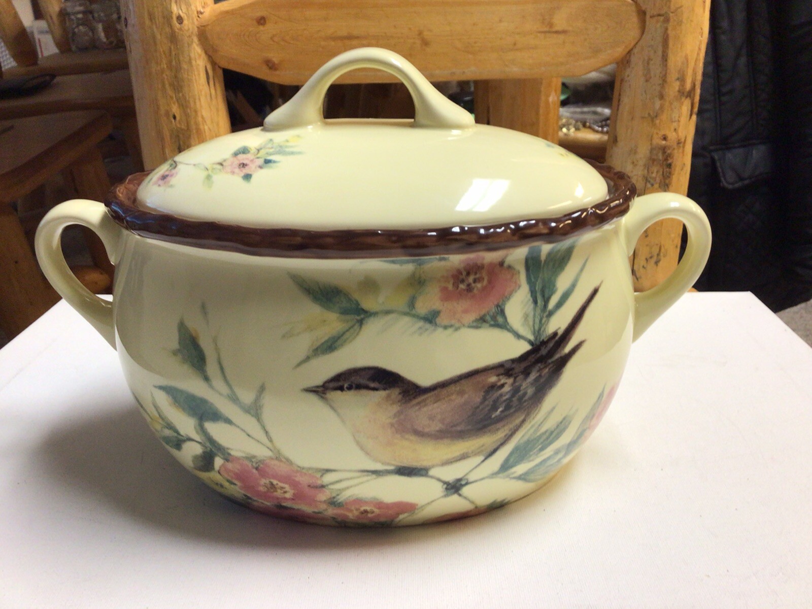 Beautiful Stoneware Tureen by Celebrating Home called Somerset Song