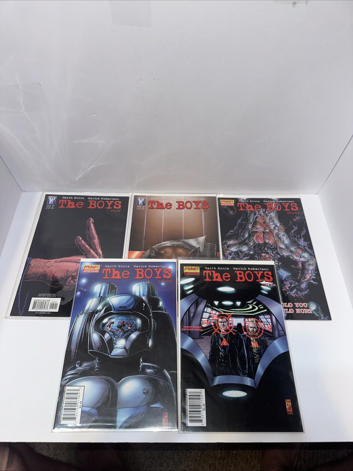 Dynamite Entertainment/Wildstorm The Boys Issues 5-9 VF SET