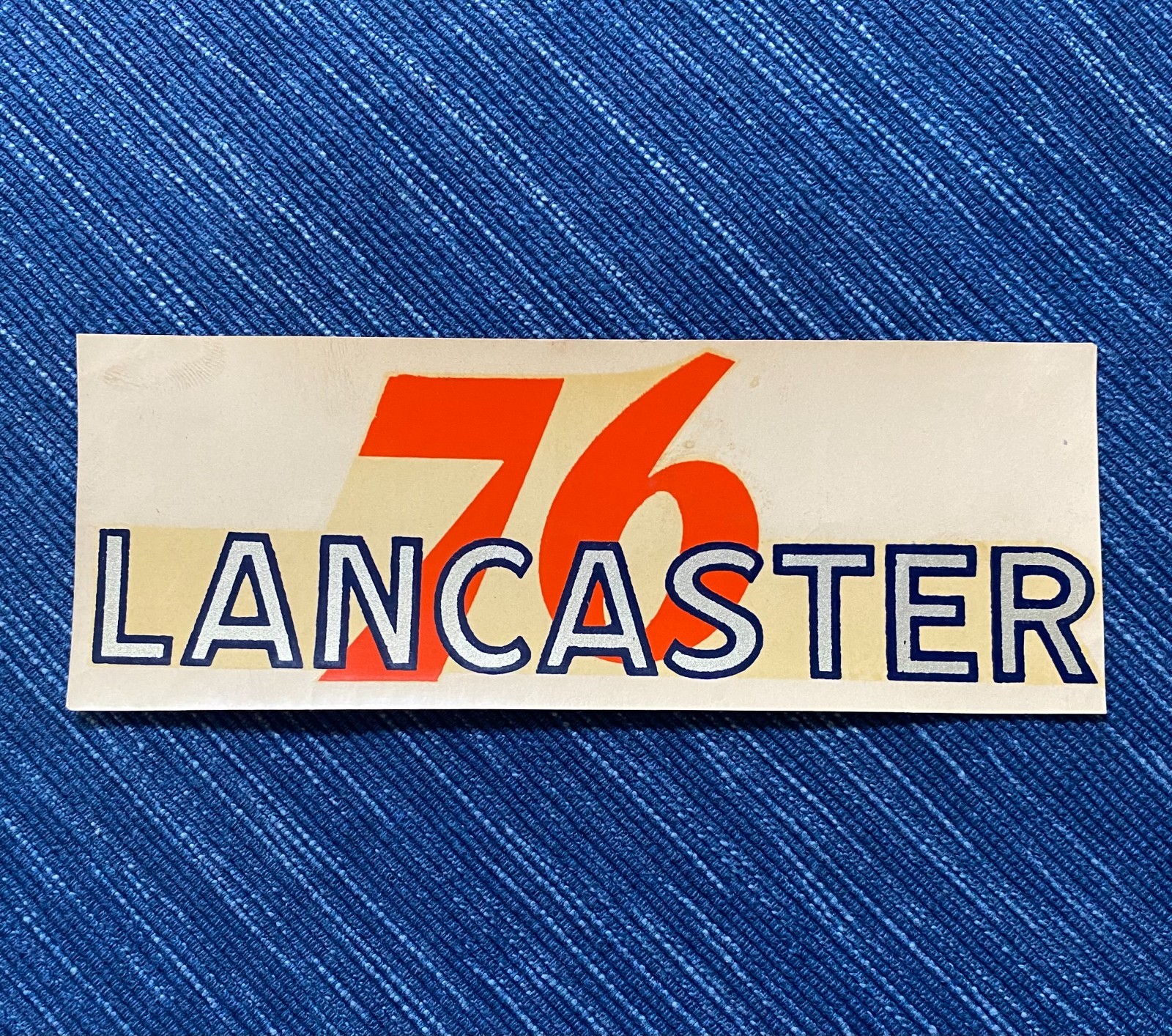 VTG Union 76 Oil Lancaster LA California Decal Gas Station Travel Souvenir