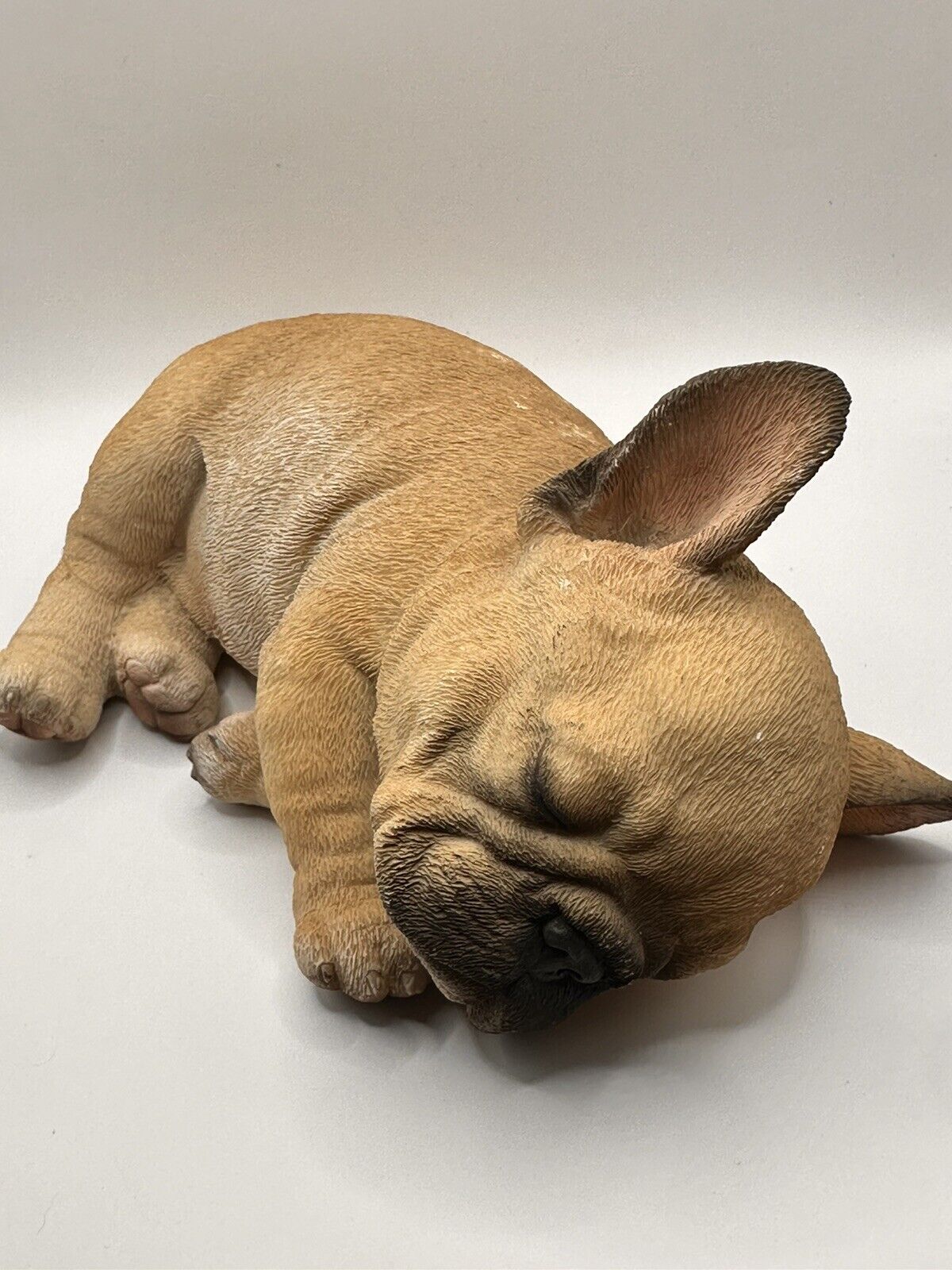 Hi Line Gift Ltd Pet Pals French Bulldog Puppy Sleeping 7 Inch Length Indoor Out
