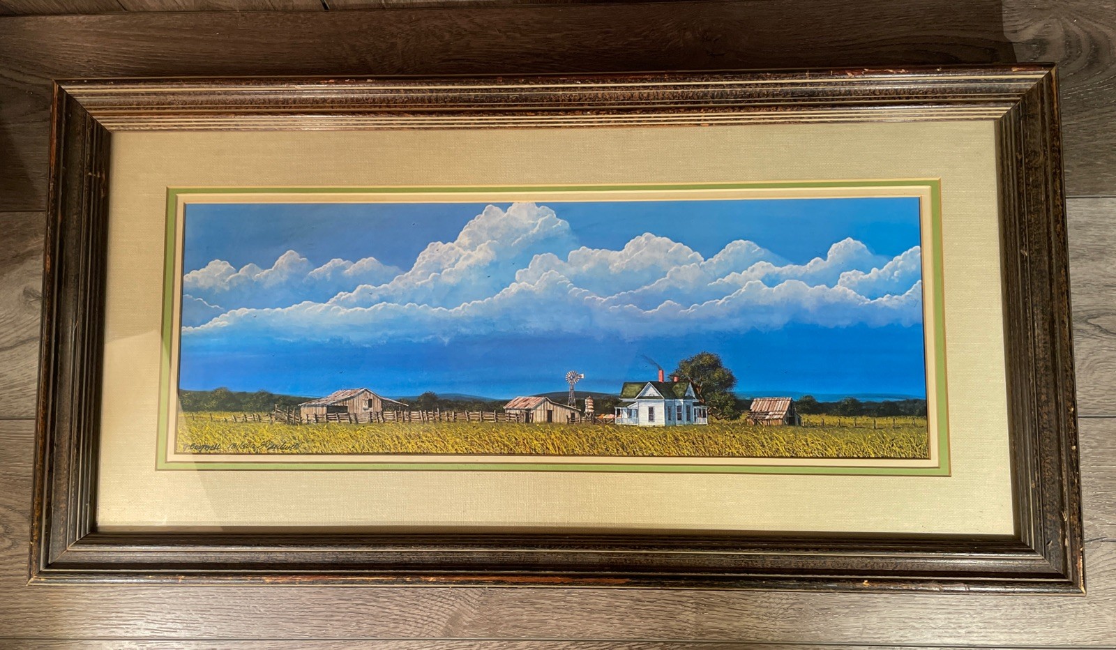 George Boutwell Signed Limited Edition Print Texas Blue Northern 181/500 COA