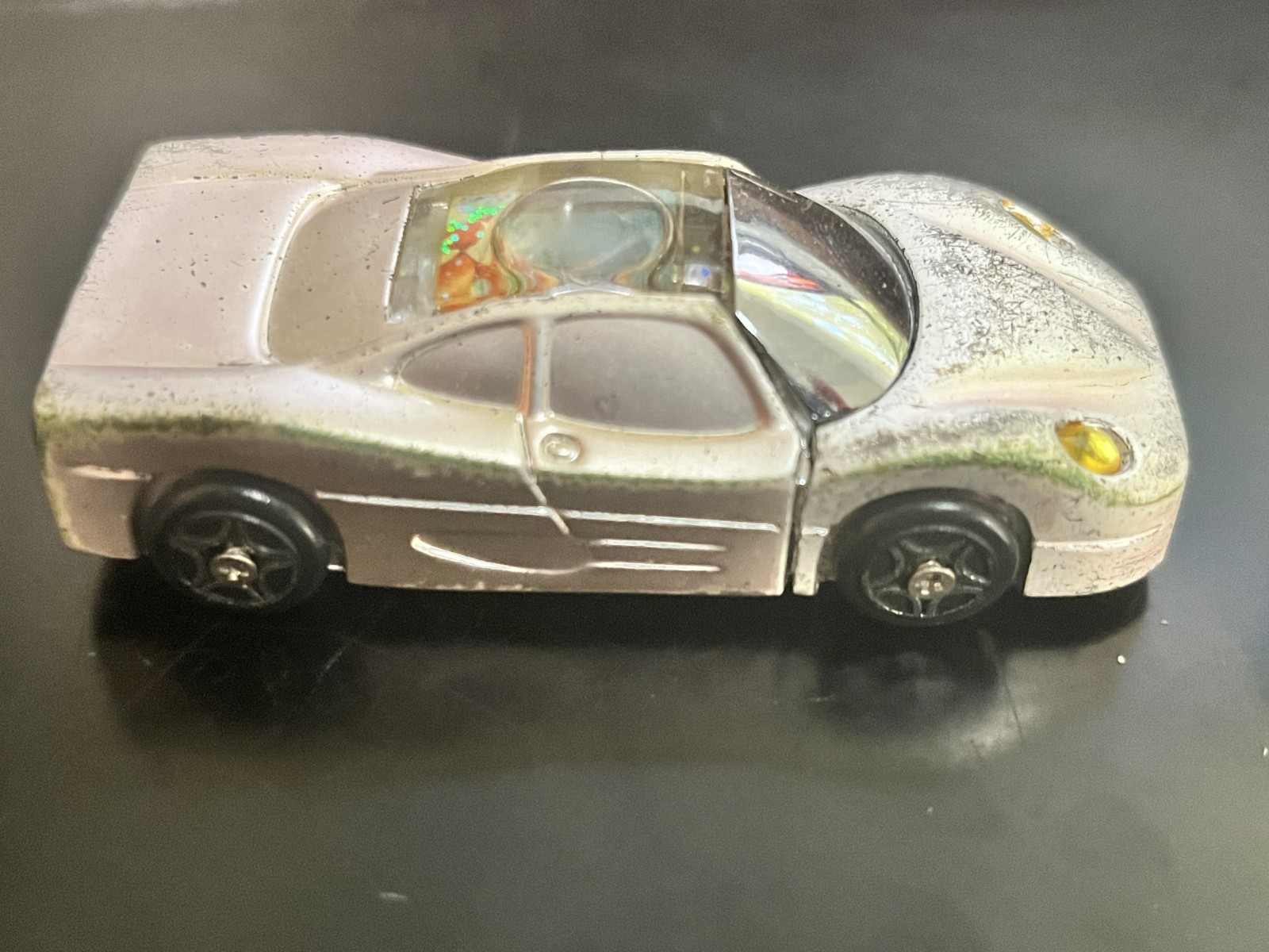 Vintage Silver  Cigarette car theme Lighter CAR Theme