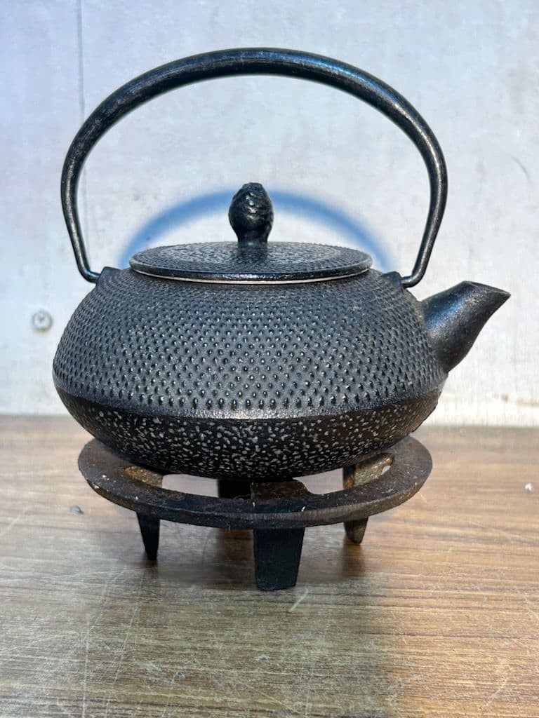 Nanbu Tekki Teapot kettle Morihisa Suzuki Iron Kettle pot Traditional Crafts wit