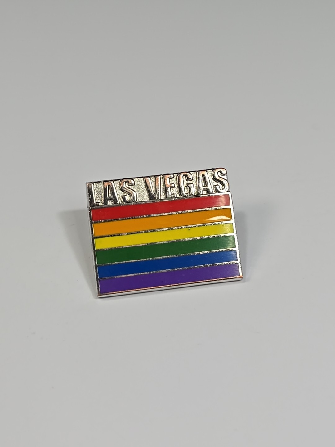 Las Vegas Nevada Rainbow Souvenir Lapel Pin