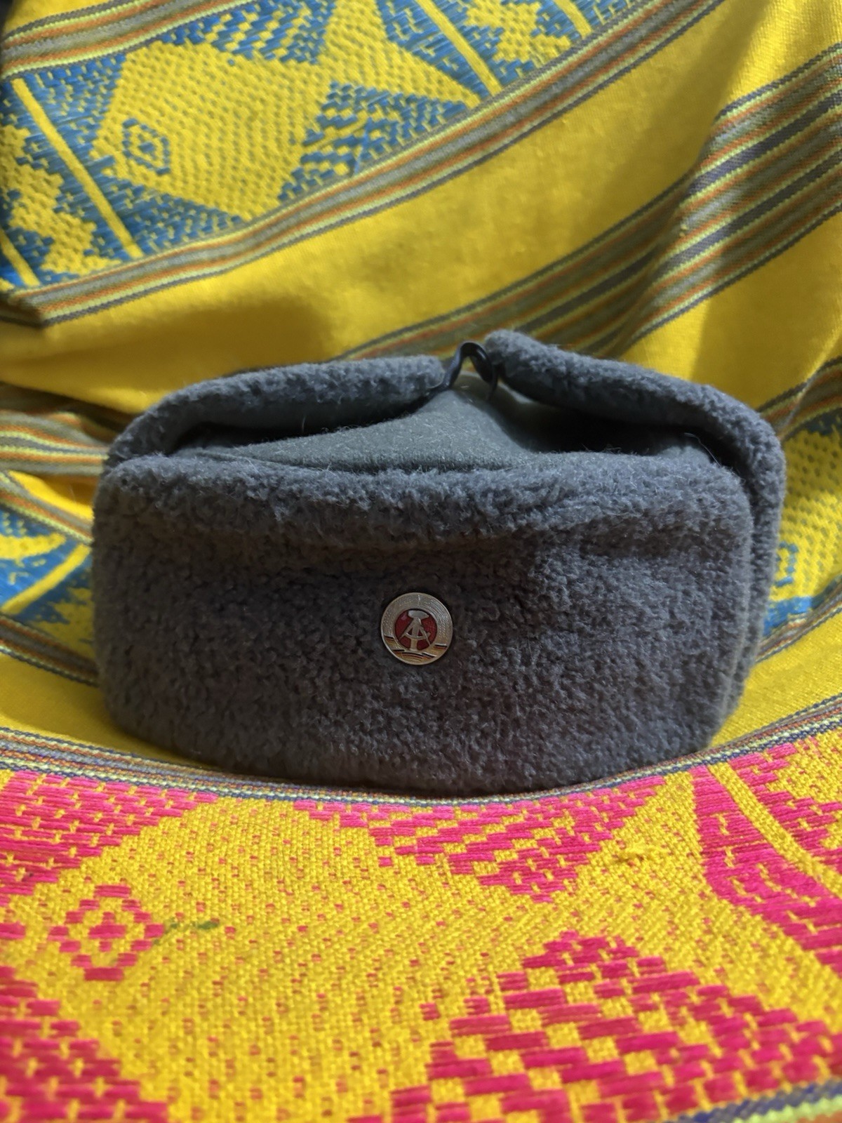 Rare East German ushanka size 59 dated 1964