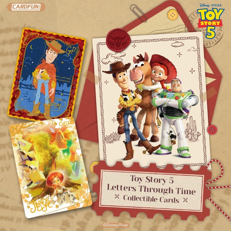 CardFun Official Disney Toy Story 5 Letters Through Time Cards 36 Boxes 1 Case CardFun Official Disney Toy Story 5 Letters Through Time Cards 36 Boxes 1 Case