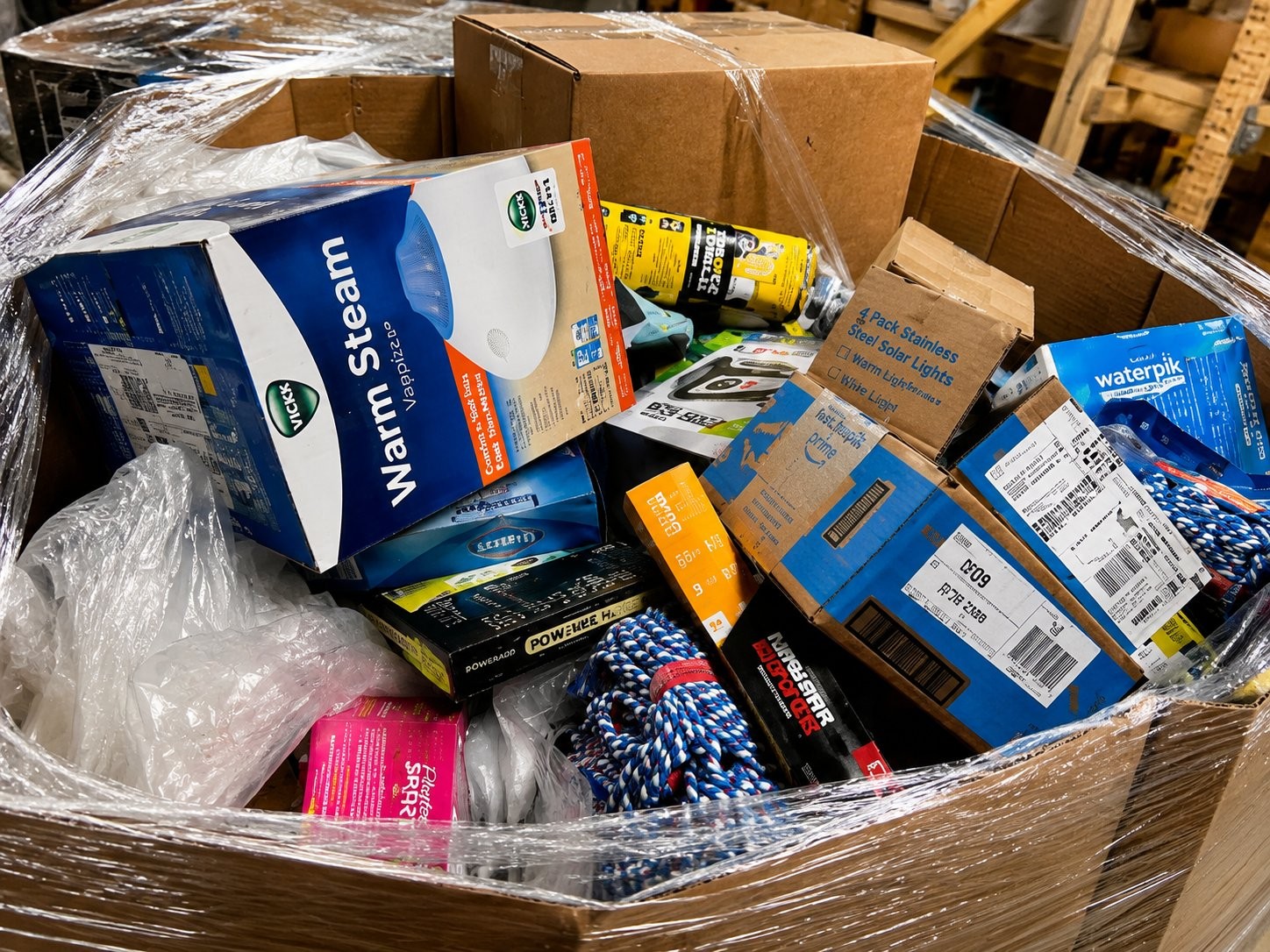 overstock general merchandise cleaning supply liquidation lot