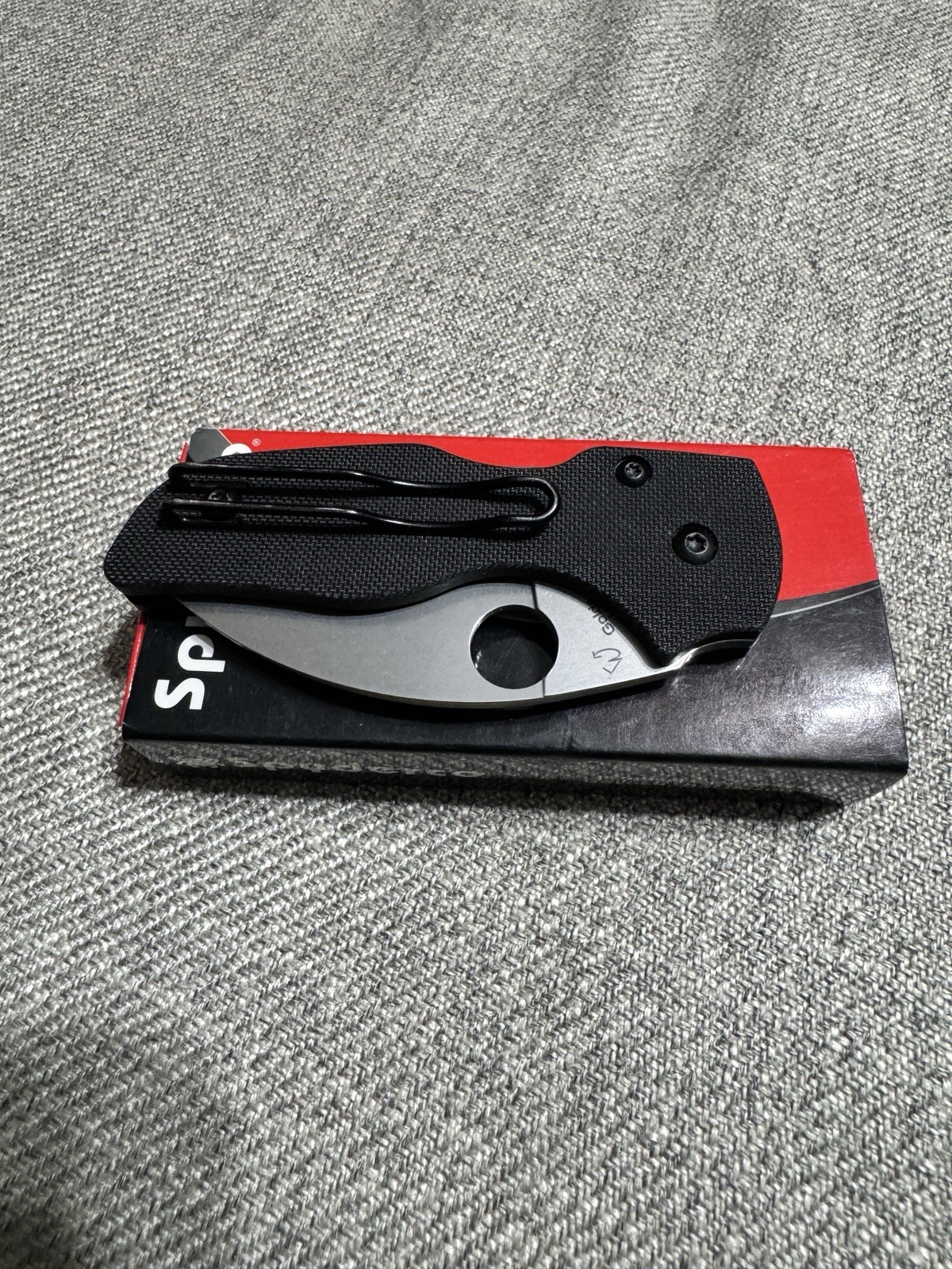 Spyderco Lil\' Native Wharncliffe Black G10 CPM S30V C230GPWC