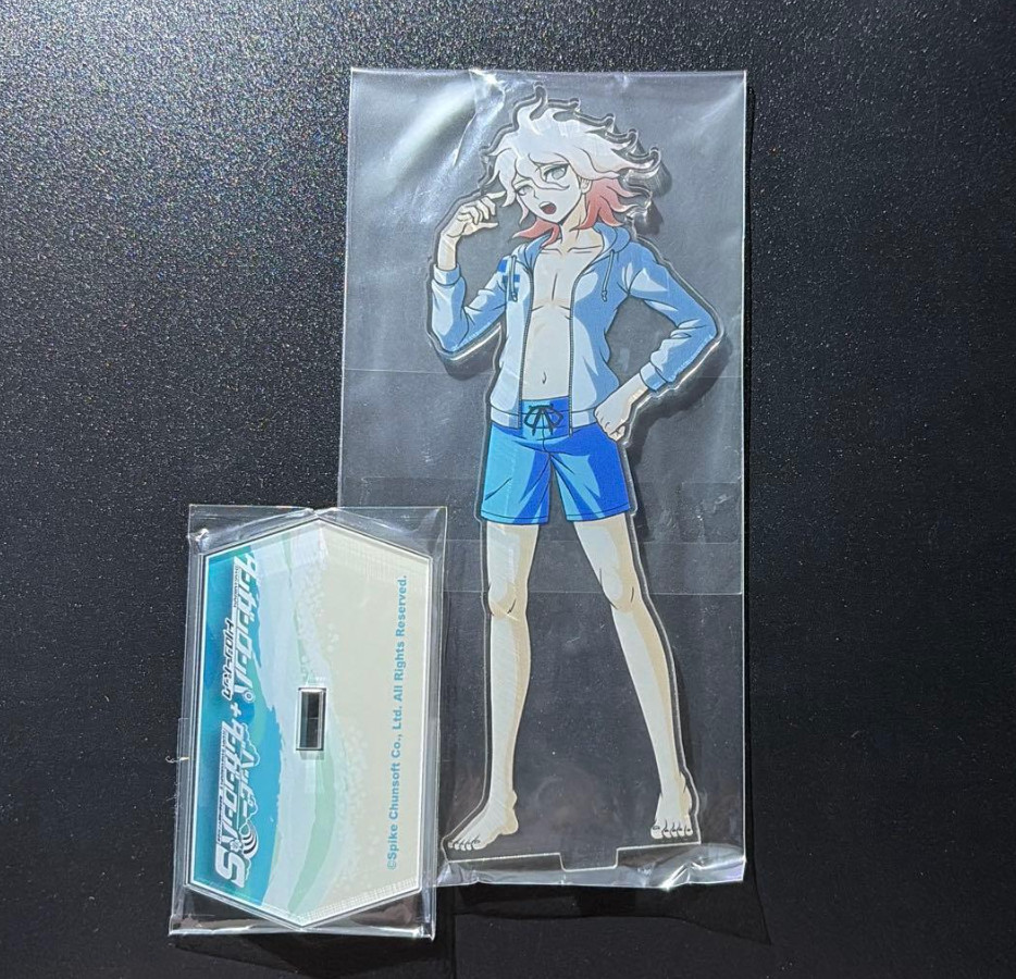 Rare Danganronpa ebten Pre-Order Bonus Nagito Komaeda Swimsuit Acrylic Stand NFS