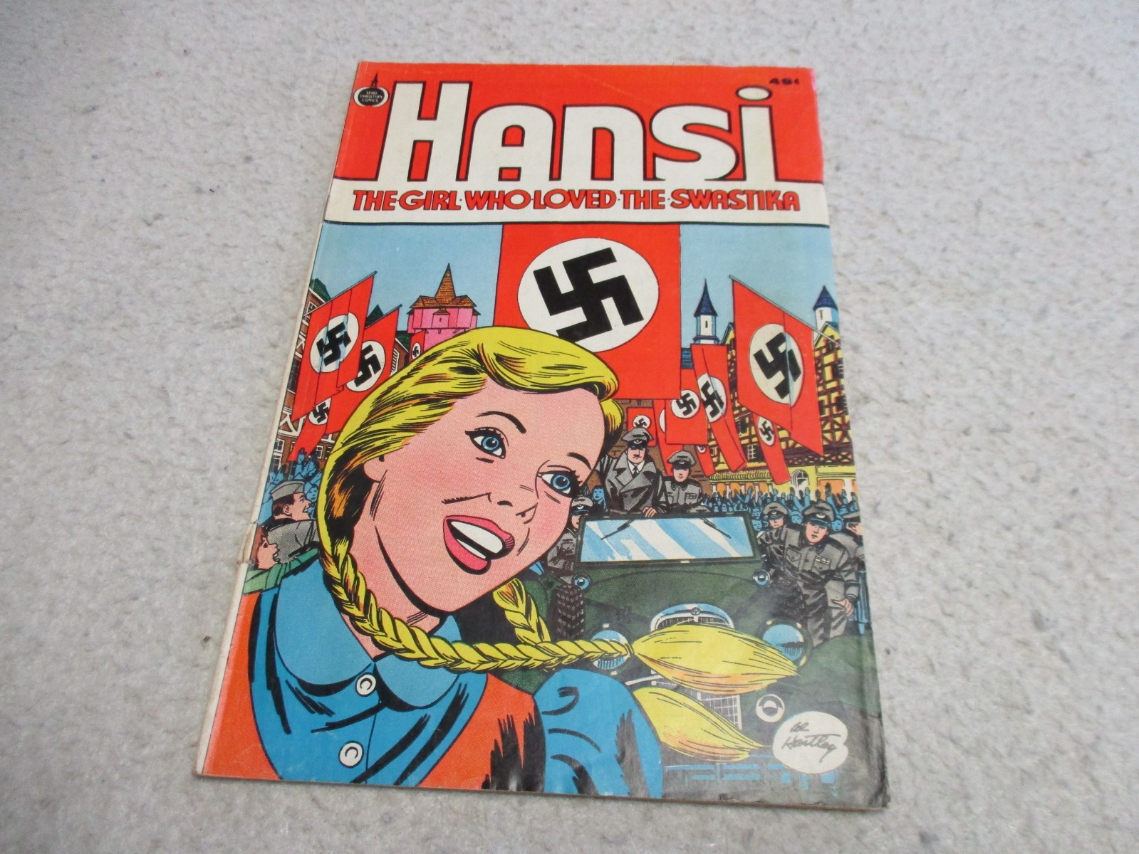 SPIRE CHRISTIAN COMICS HANSI THE GIRL WHO LOVED THE SWATIKA #1 .49 CENT VARIANT
