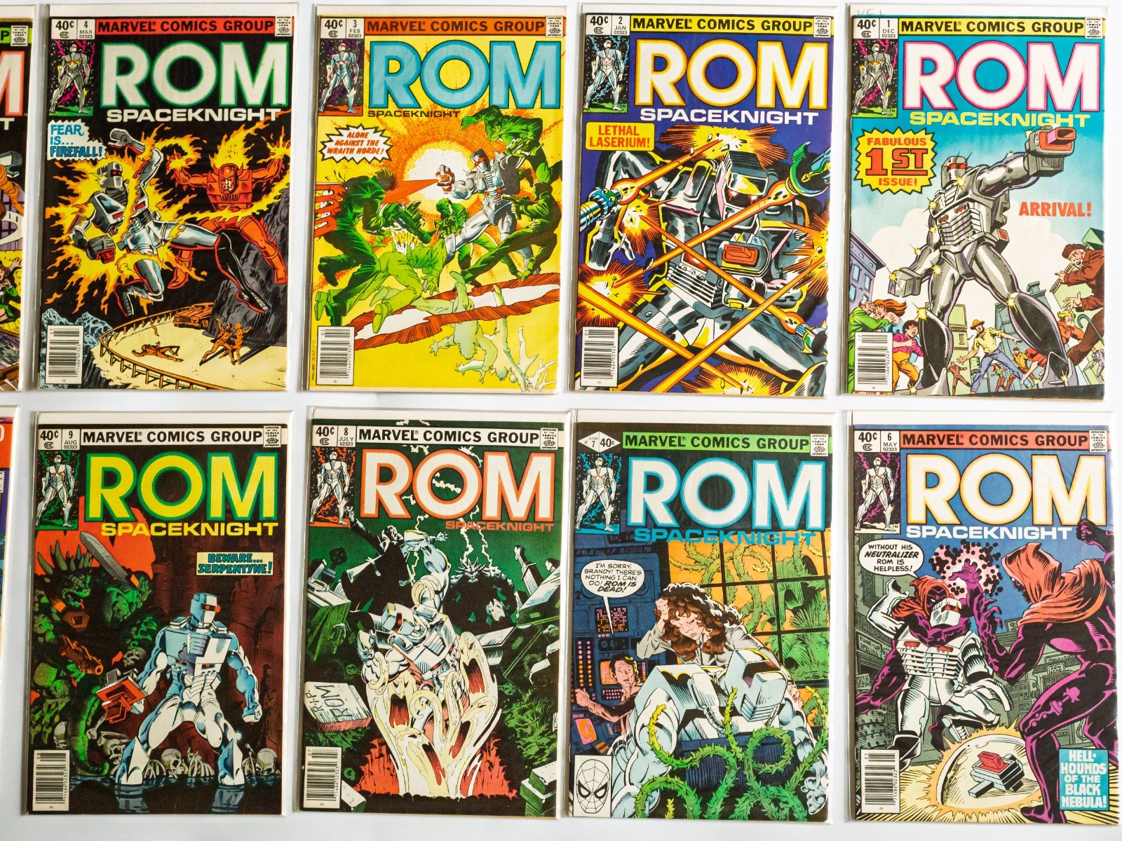 ROM Spaceknight #1-75 Marvel Comics + Annual 1-4 All VF to NM or better