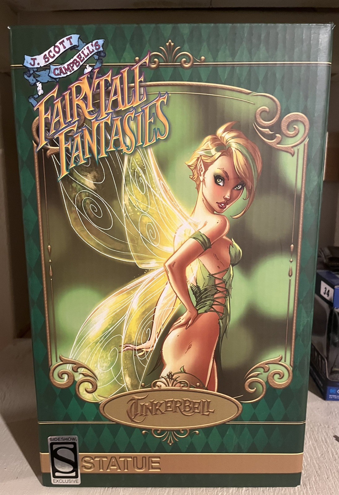 Sideshow Tinkerbell J Scott Campbell Statues Exclusive 