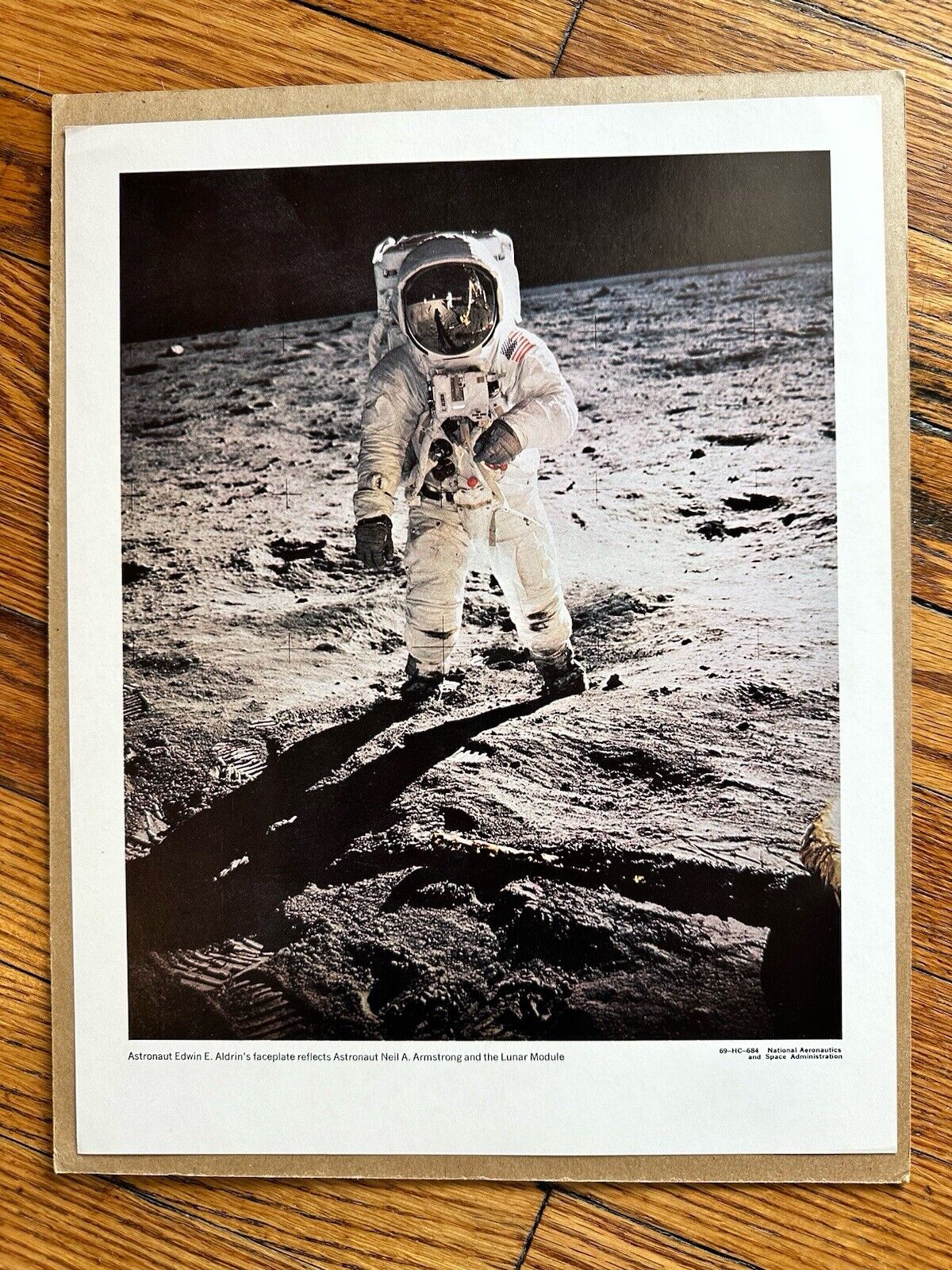 Rare NASA Apollo 11 Govt. Issue Prints Complete Set 1969 Very Good Condition