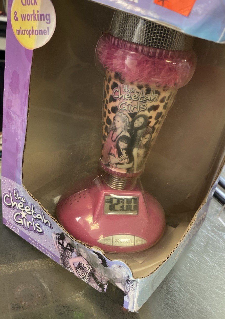 Disney The Cheetah Girls Microphone Alarm Clock