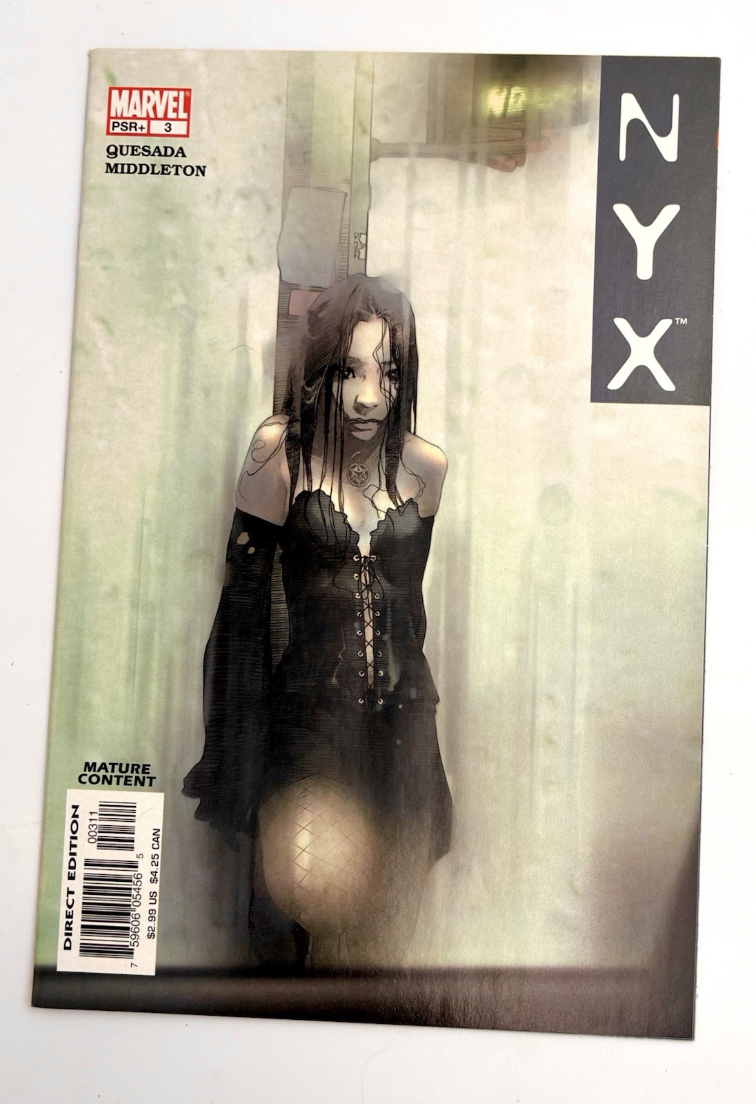 NYX #3 10 2004 9.2 NM- 🔑 1st Laura Kinney X-23