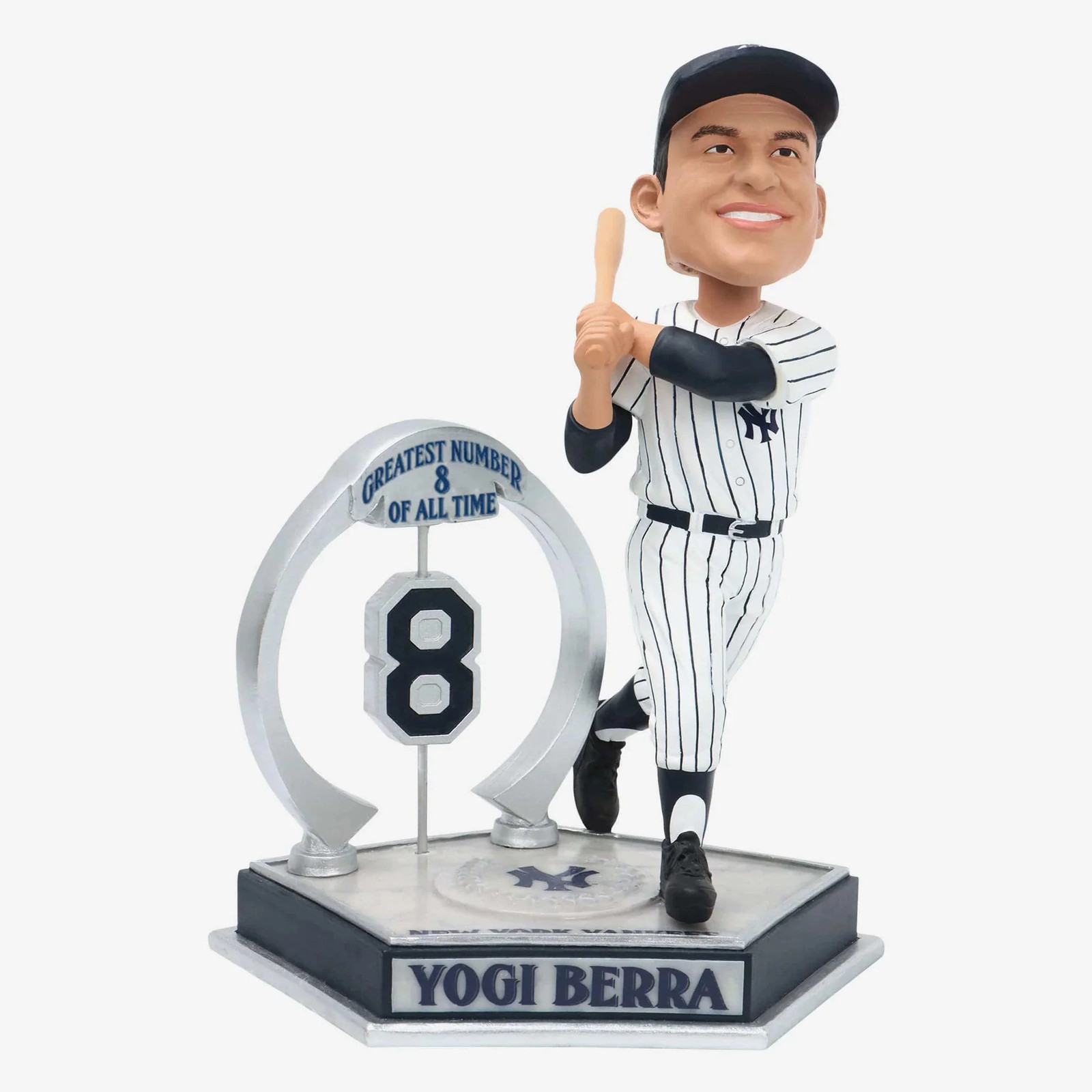 Yogi Berra New York Yankees Legendary Number 8 Bobblehead MLB