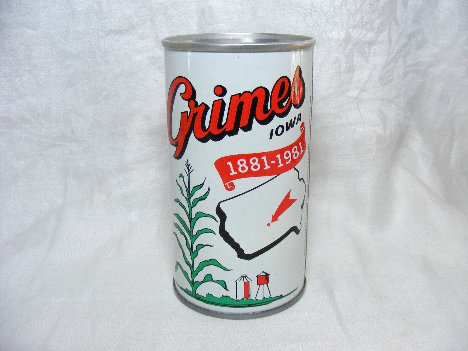 Vintage Beer Can Grimes 100 Years Anniversary 1881-1981 August Schell Brewing Co