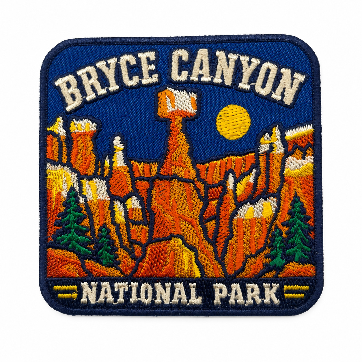 Bryce Canyon Patch National Park Embroidered Iron On Souvenir Hiking Travel Badg