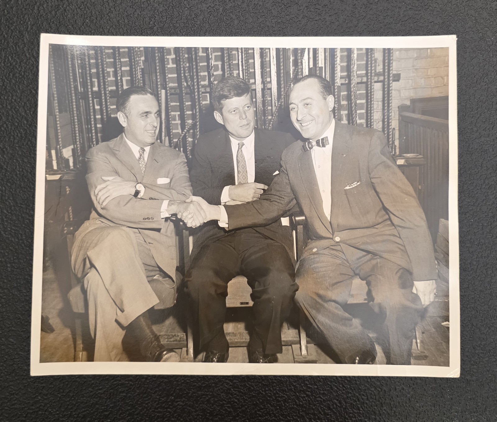 Senator John F. Kennedy Period Original 1950s Frank Lorenzo Photo 